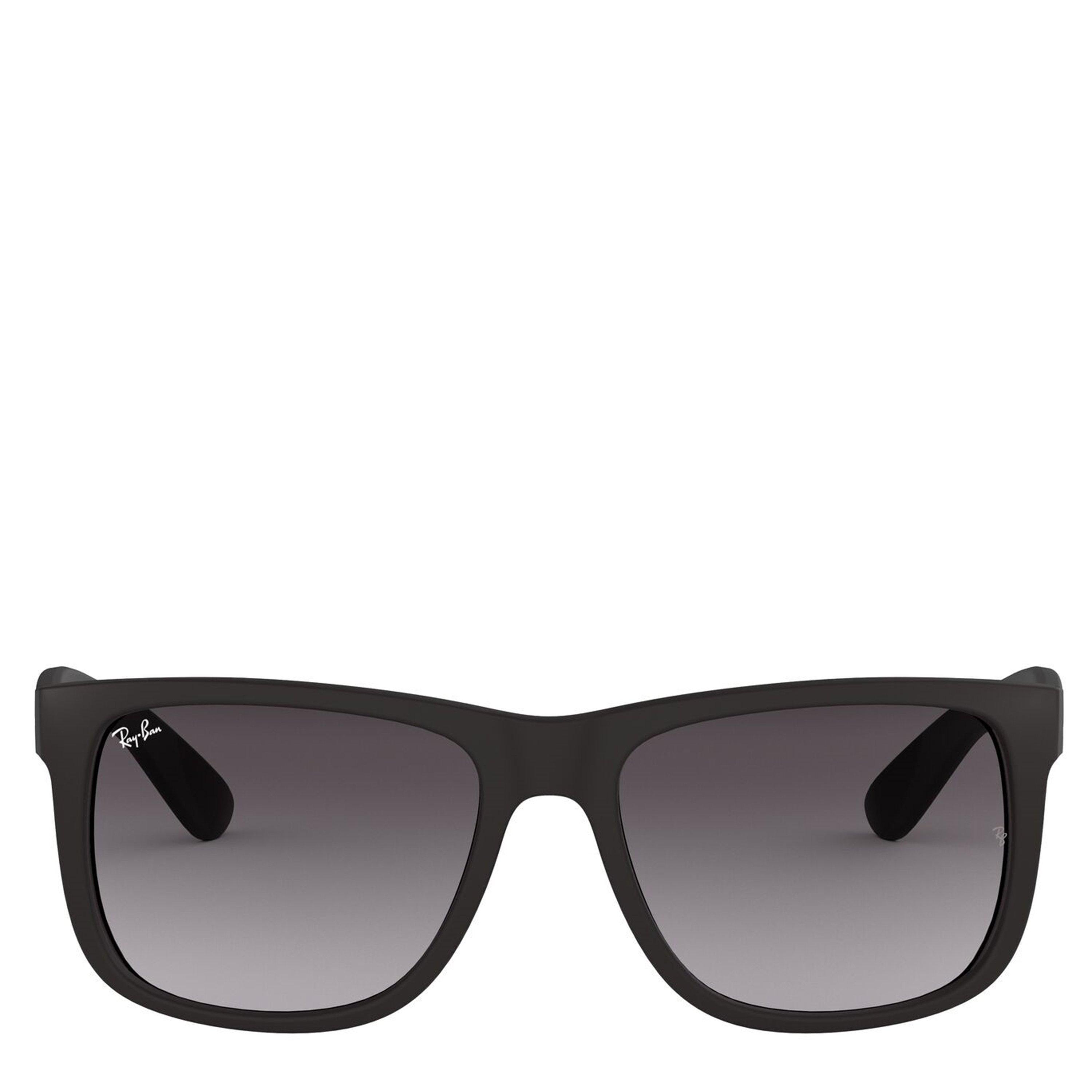 Rubber Black - Ray-Ban - Justin Square Sunglasses - 1