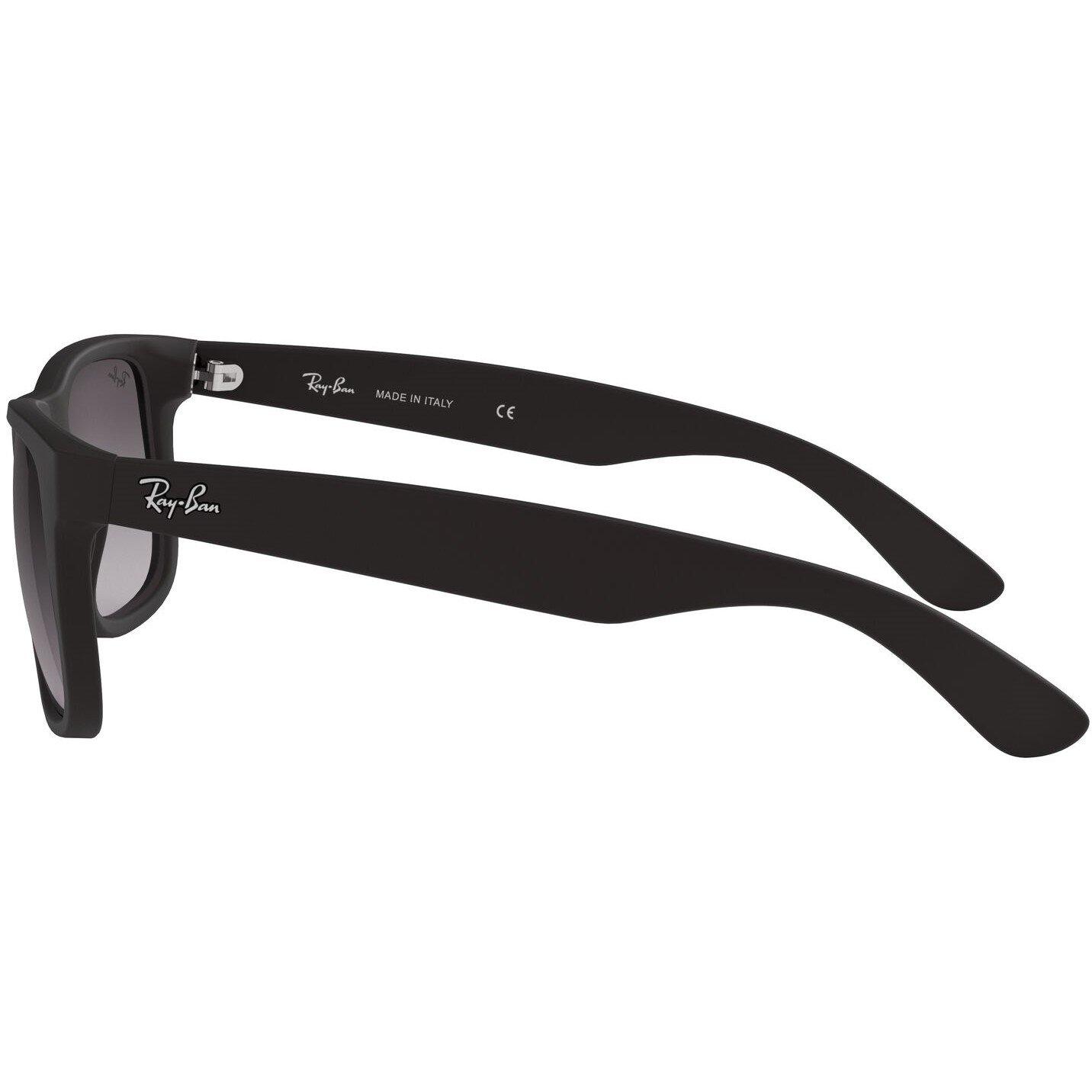 Rubber Black - Ray-Ban - Rayban Justin 00 - 4