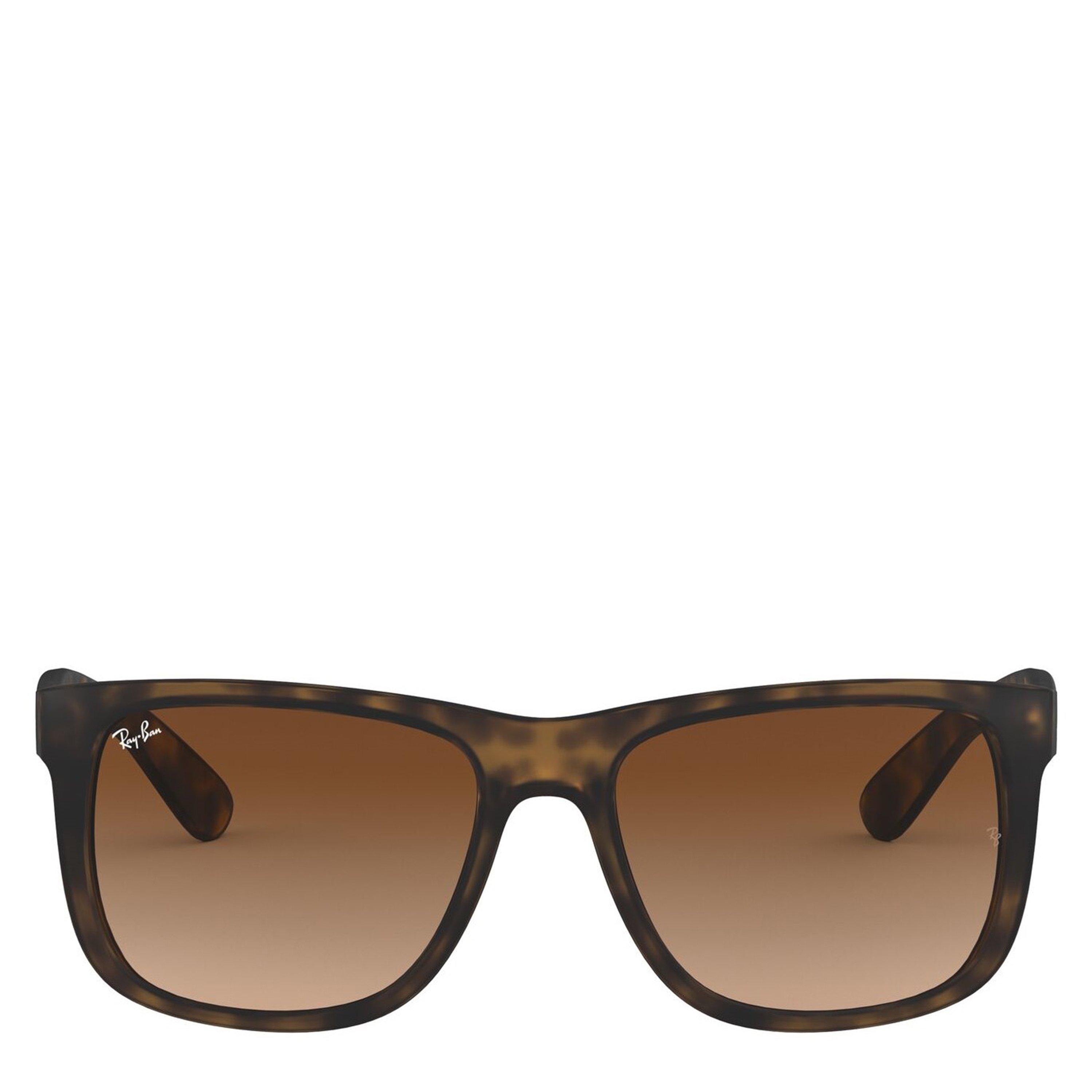 Ray-Ban Justin Square Sunglasses Brown - Image 12