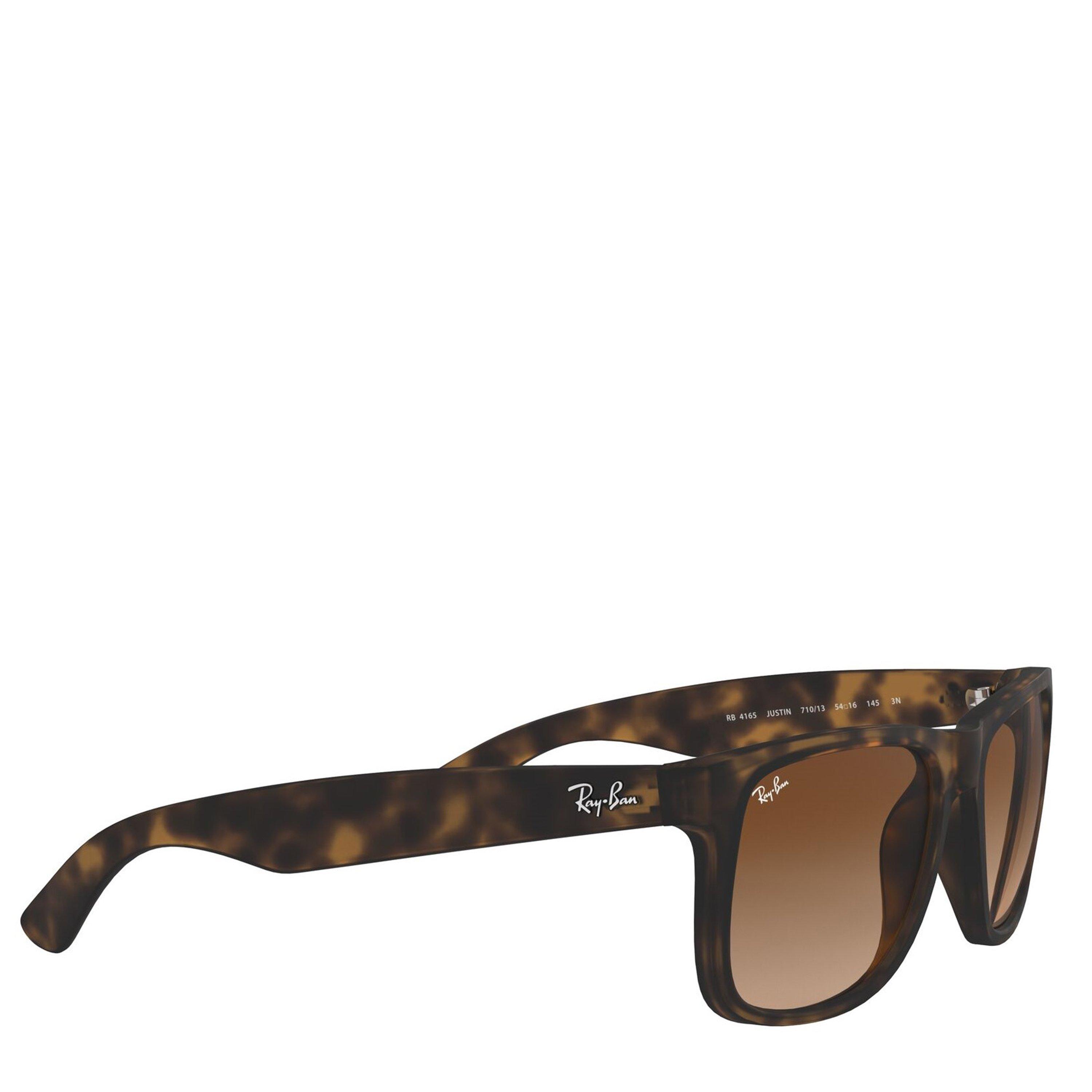 Rubber Havana - Ray-Ban - Justin Square Sunglasses - 11