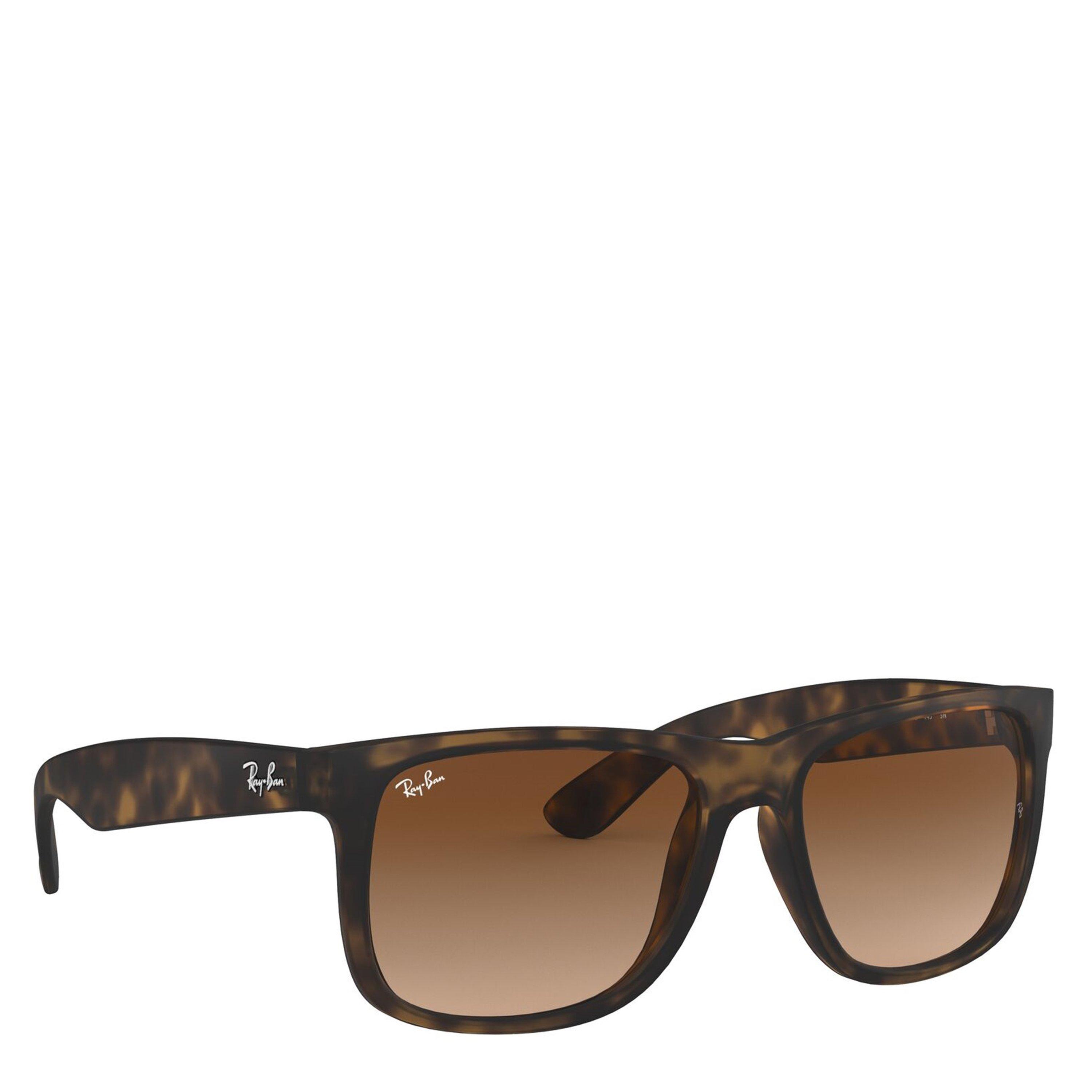 Rubber Havana - Ray-Ban - Justin Square Sunglasses - 12