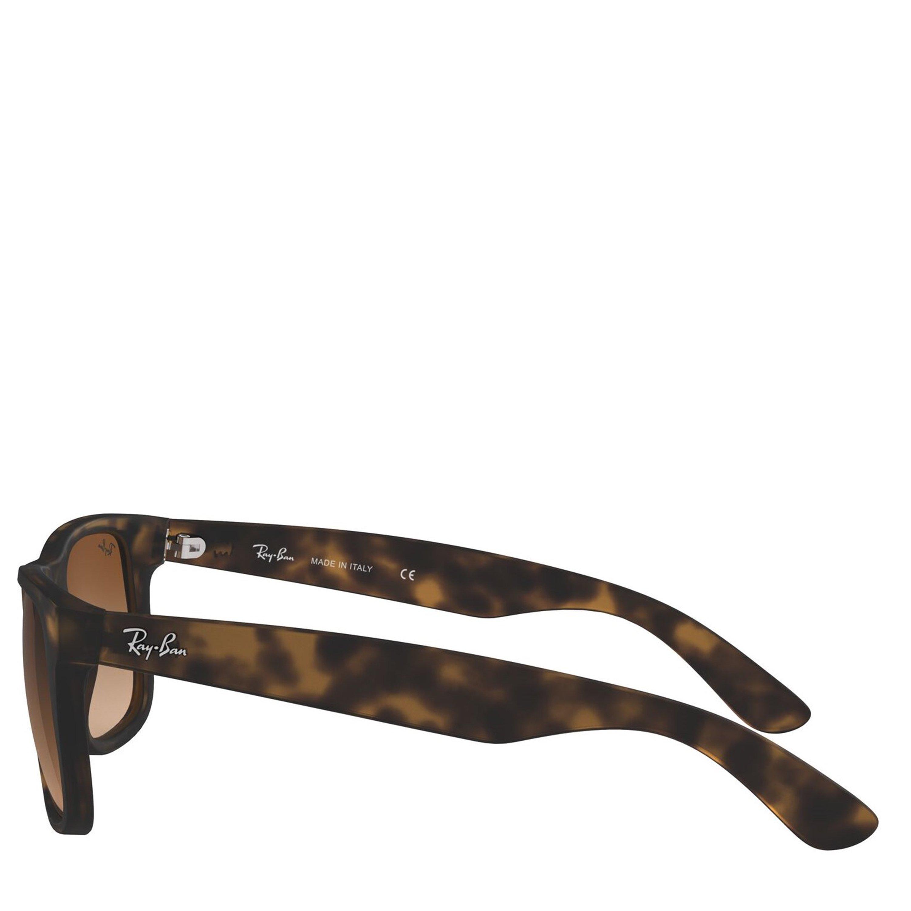 Rubber Havana - Ray-Ban - Justin Square Sunglasses - 4