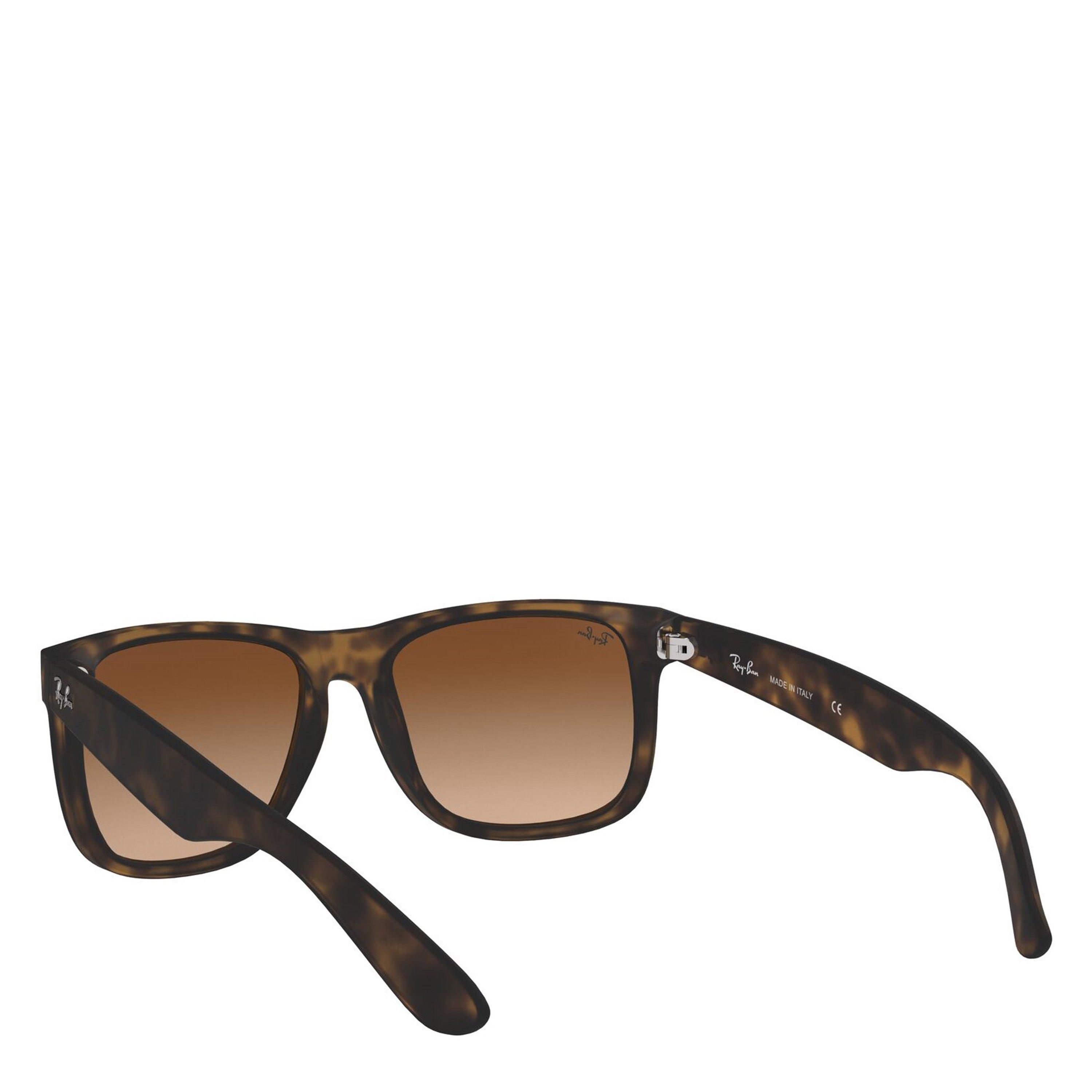 Rubber Havana - Ray-Ban - Justin Square Sunglasses - 6