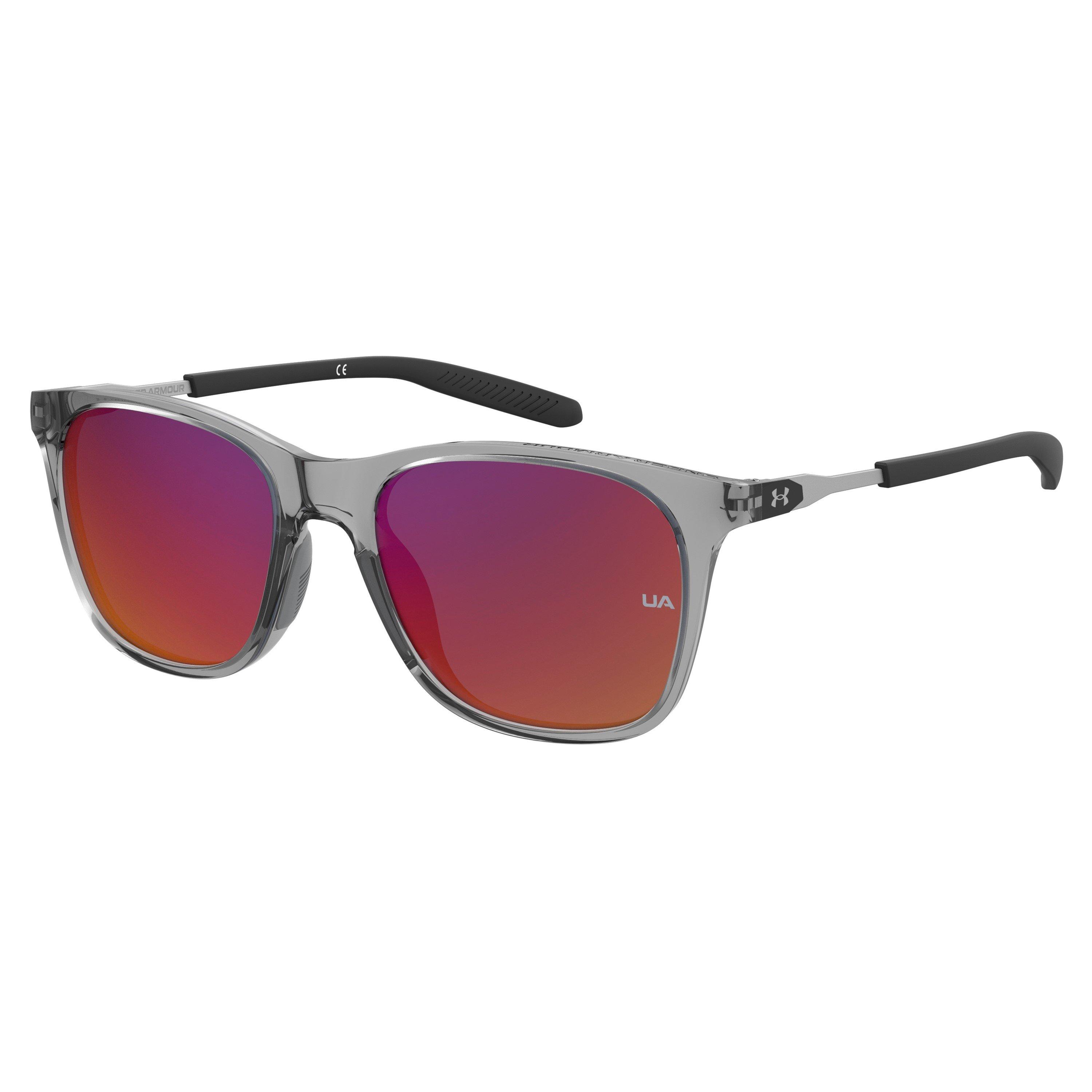 Under Armour Men's Gamut Wayfarer Sunglasses - Grey - Mens