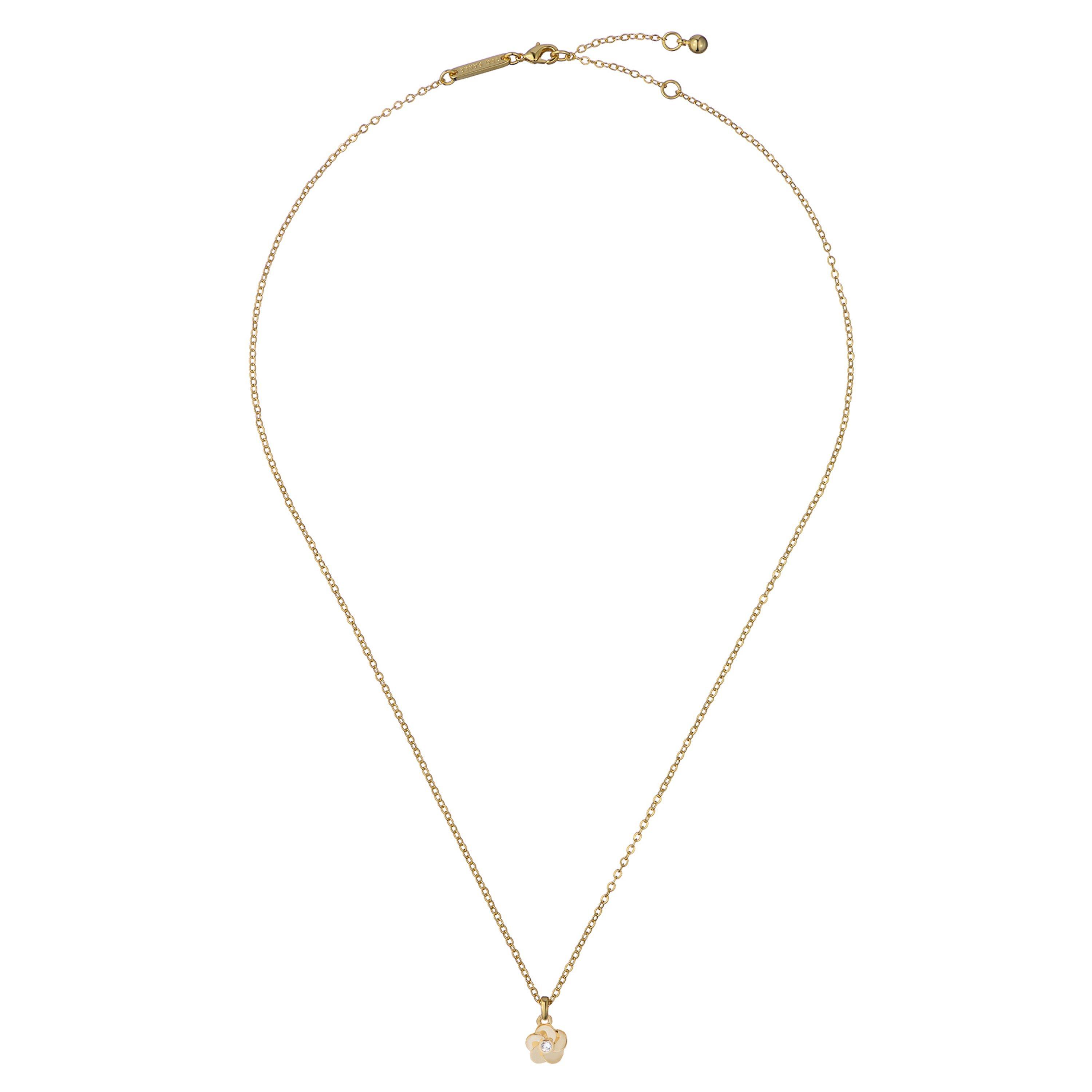 Gold/Crystal - Ted Baker - Women's Parnela Pendant Necklace - 4