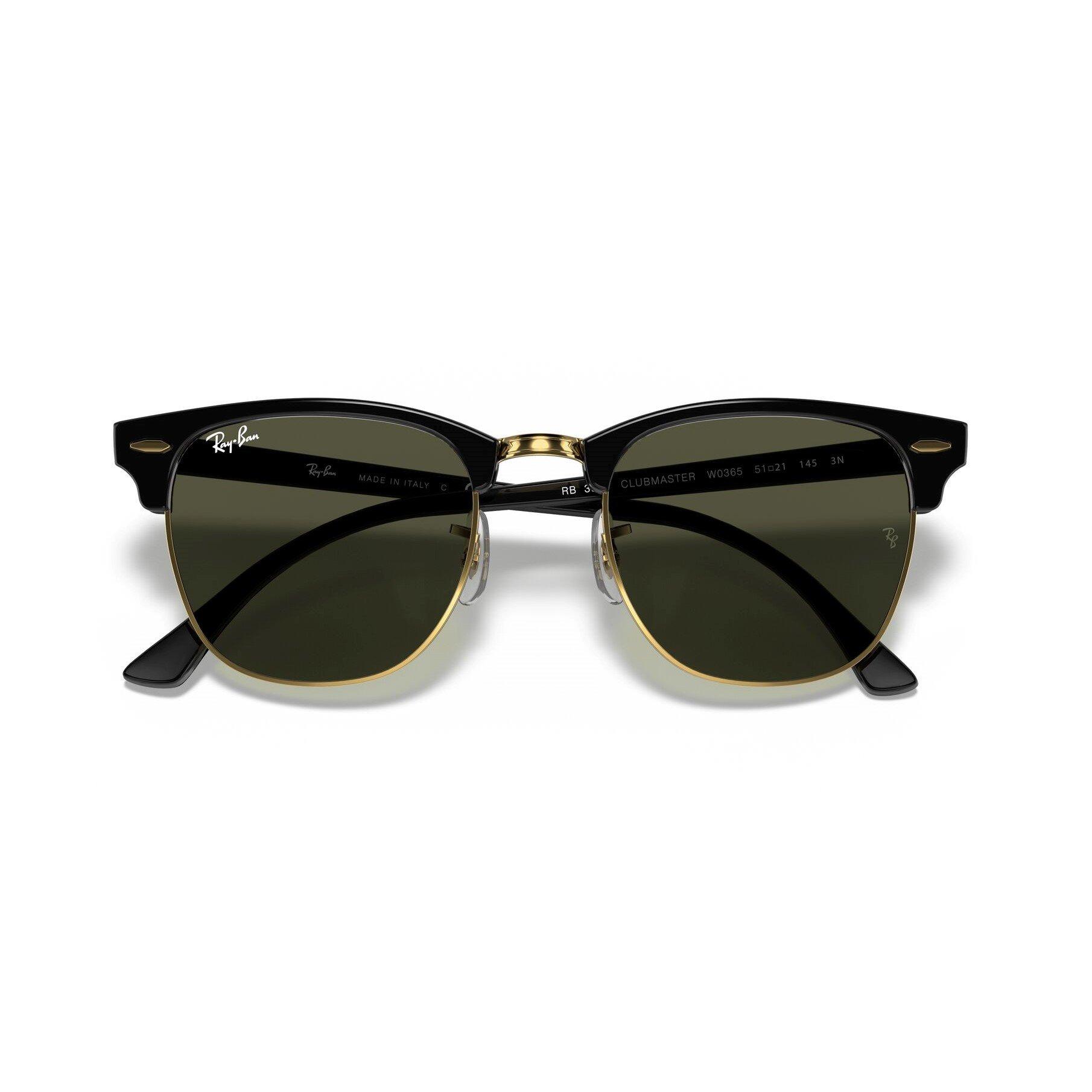 Black Arista - Ray-Ban - Adults Rayban Clubmaster Sunglasses - 5