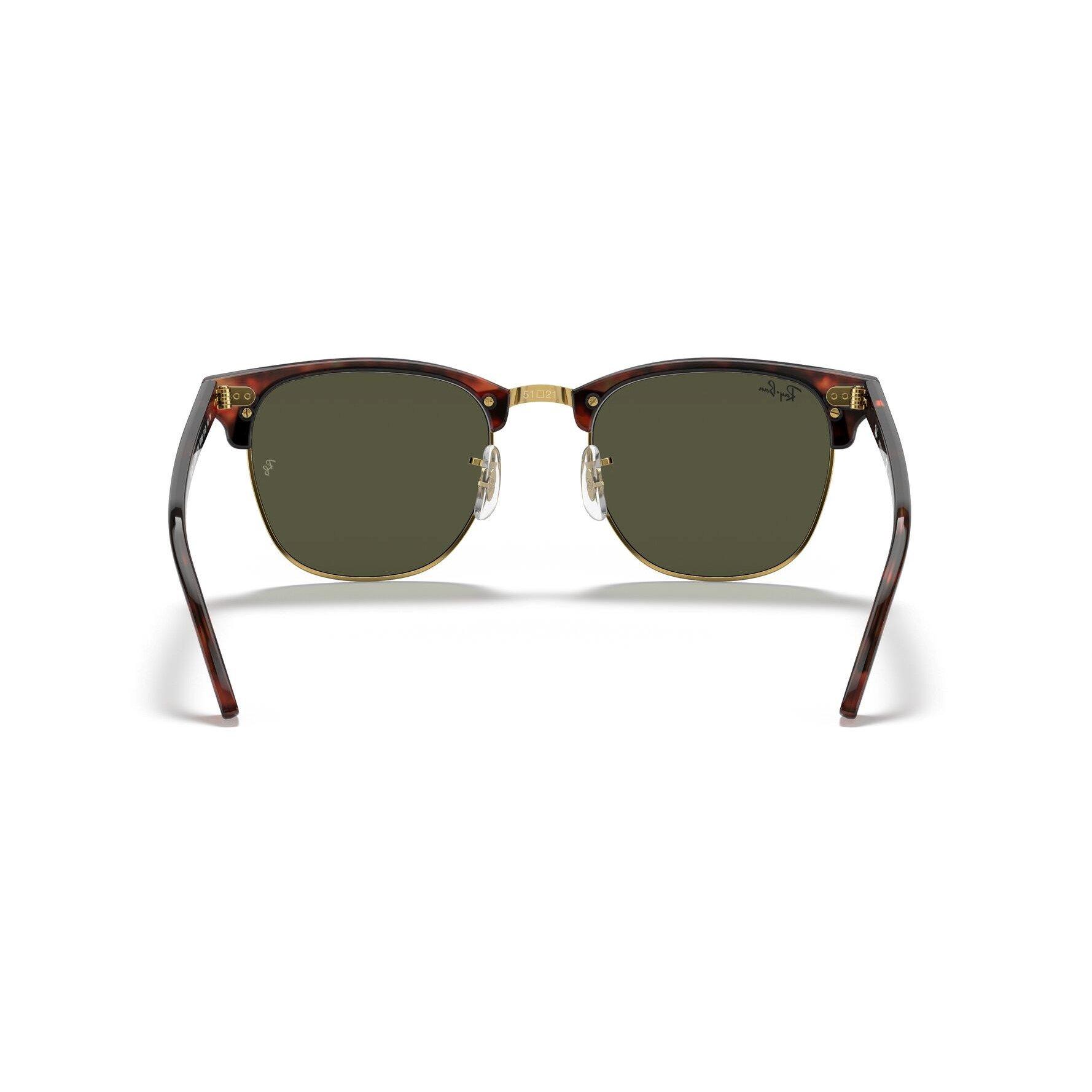 Tortoise - Ray-Ban - Unisex Adults Rayban Clubmaster Sunglasses - 4