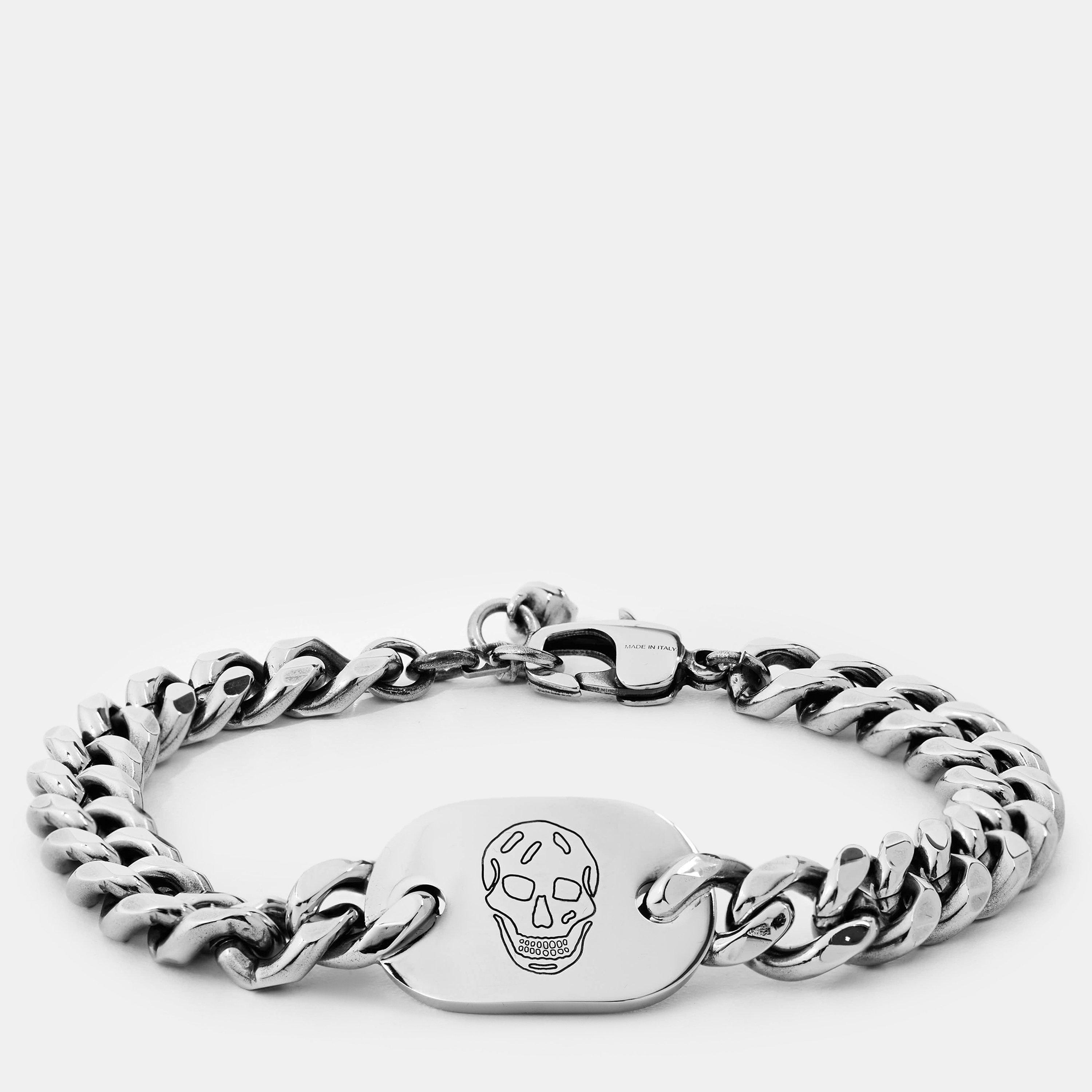 Alexander Mcqueen Men's Chain Bracelet - Silver
