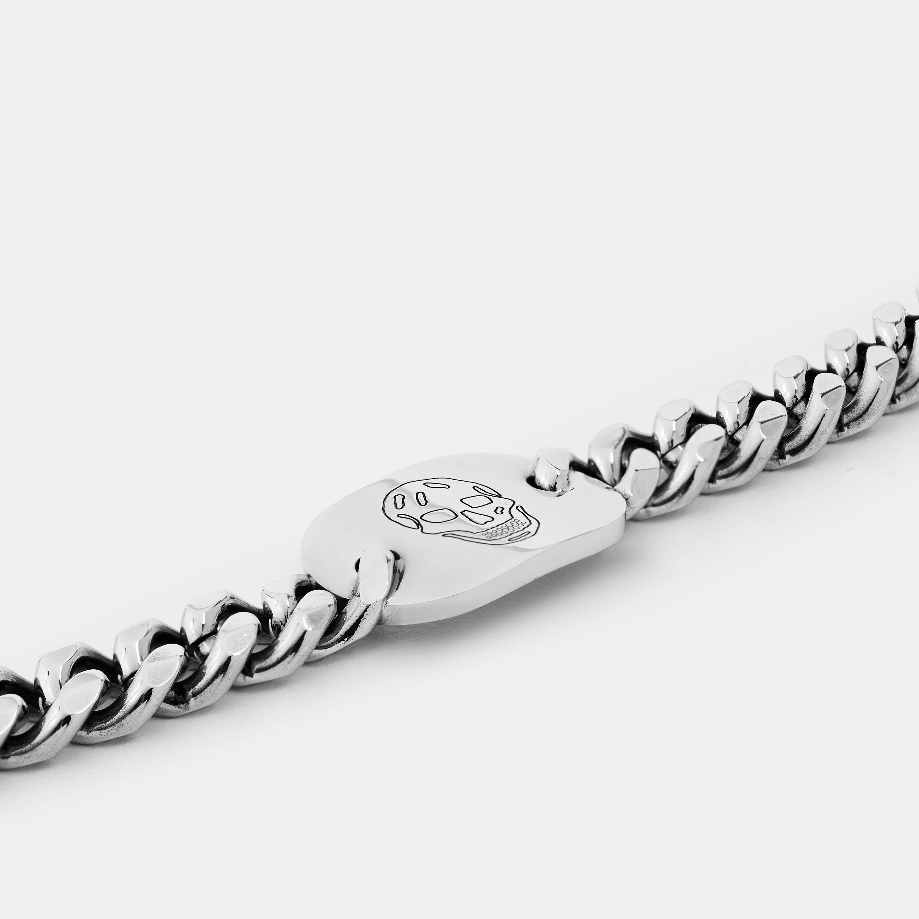 Silver - Alexander McQueen - Men's Chain Bracelet - 2