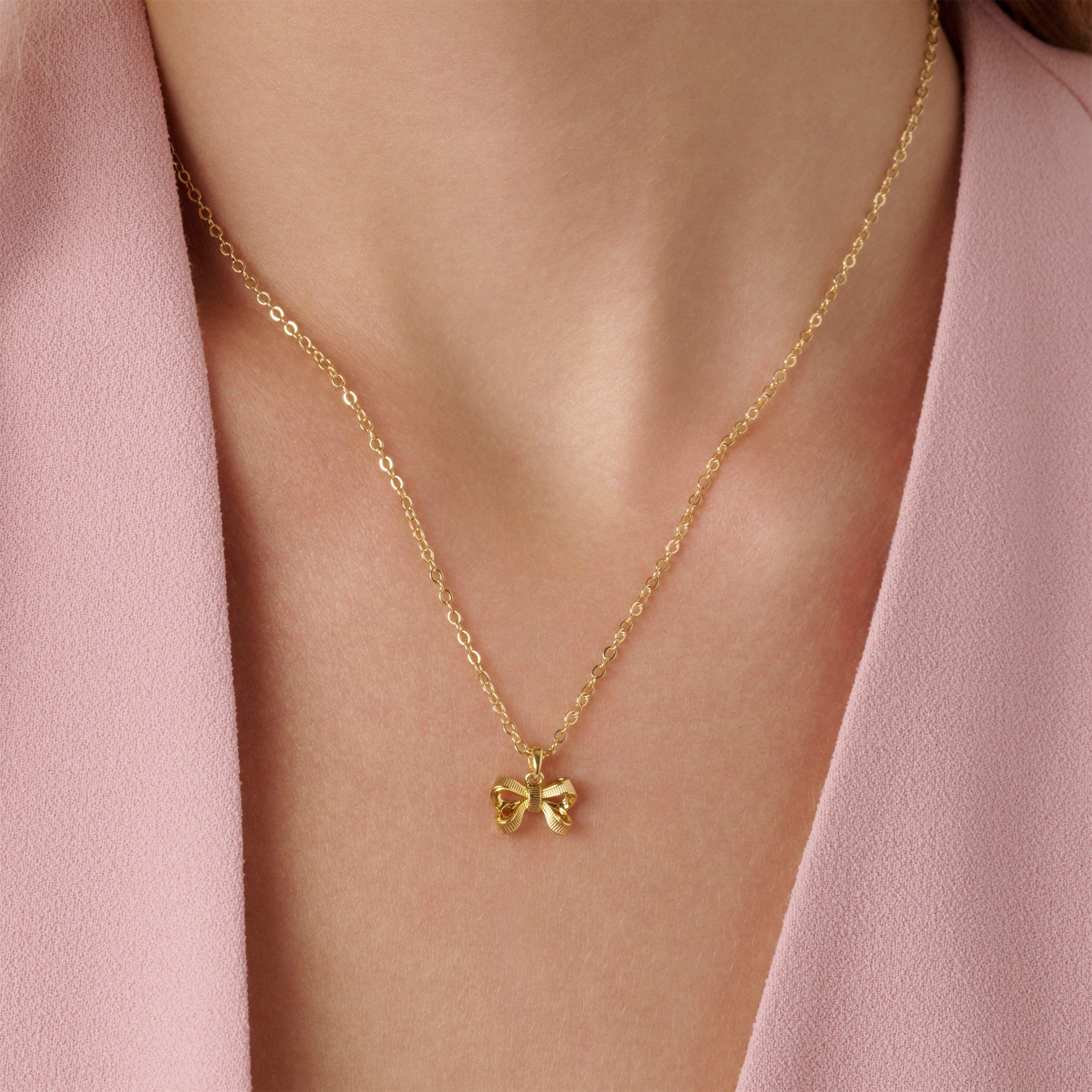 Gold - Ted Baker - Women's Petrae Pendant Necklace - 3