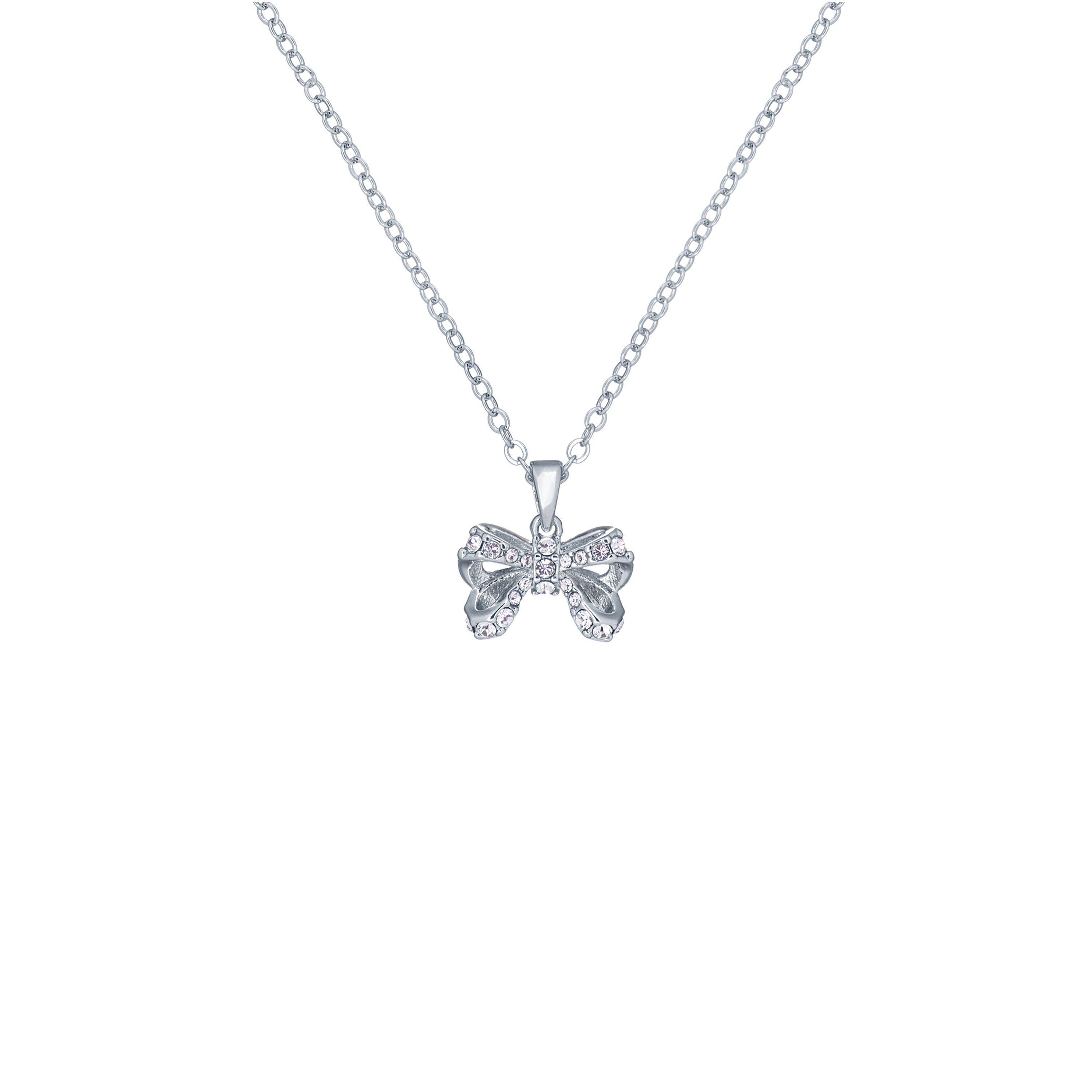 Silver/Crystal - Ted Baker - Women's Crestra Pendant Necklace - 1