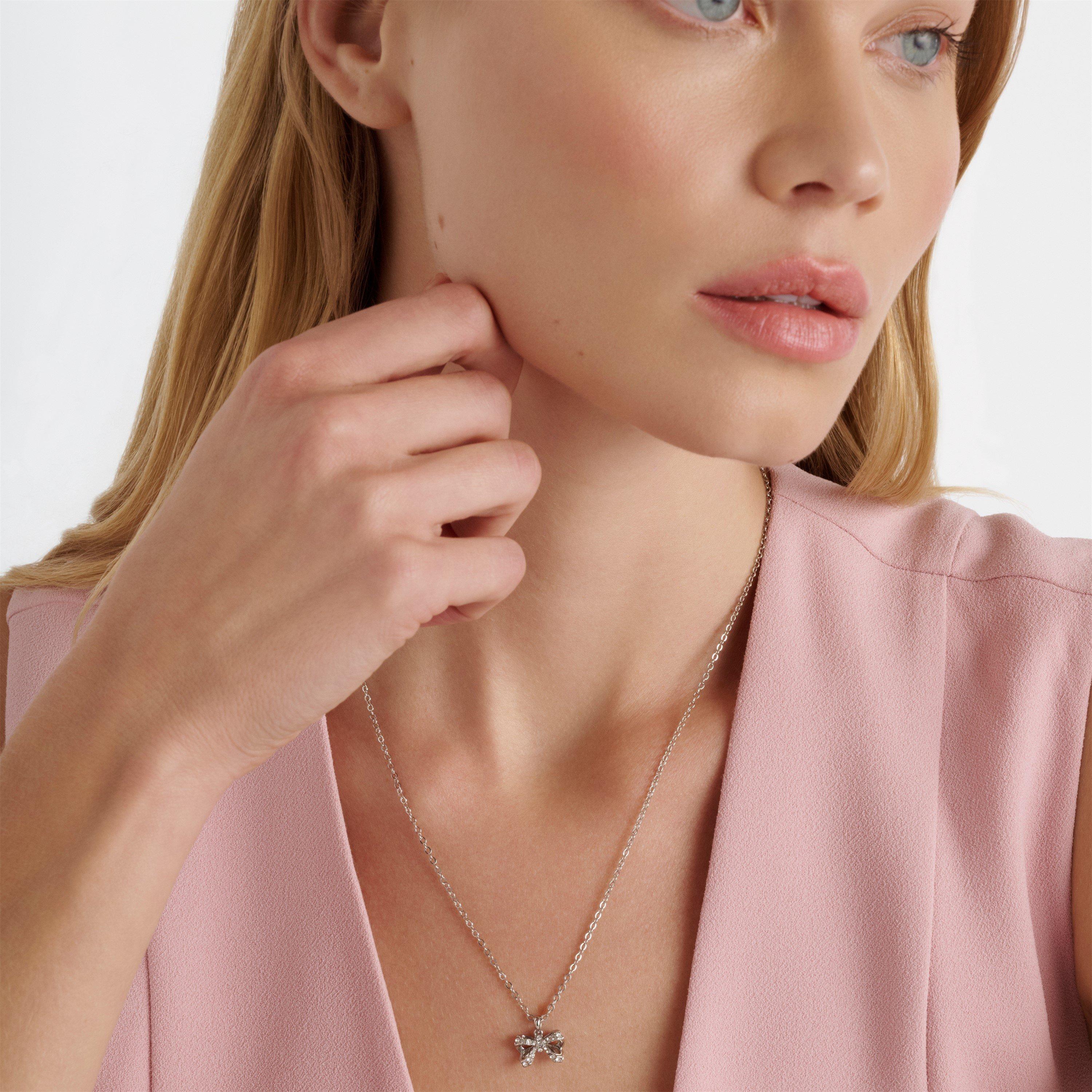 Silver/Crystal - Ted Baker - Ted Baker Jewellery Crestra Pendant - 2