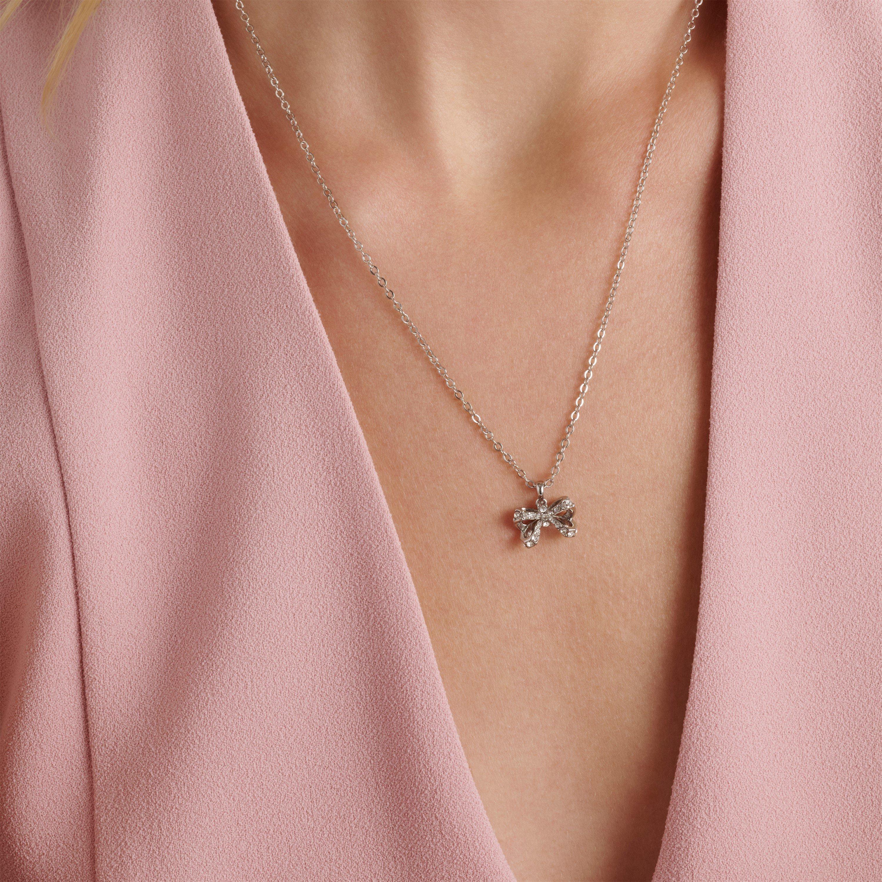 Silver/Crystal - Ted Baker - Ted Baker Jewellery Crestra Pendant - 3