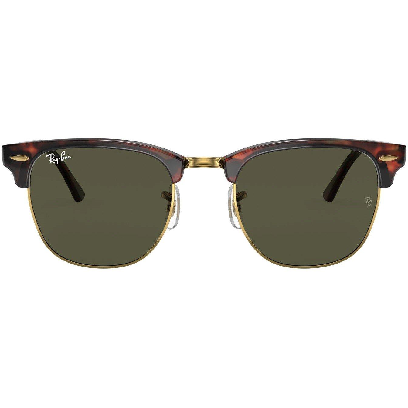 Mock Tortoise - Ray-Ban - Men's Metal Clubmaster Sunglasses - 2