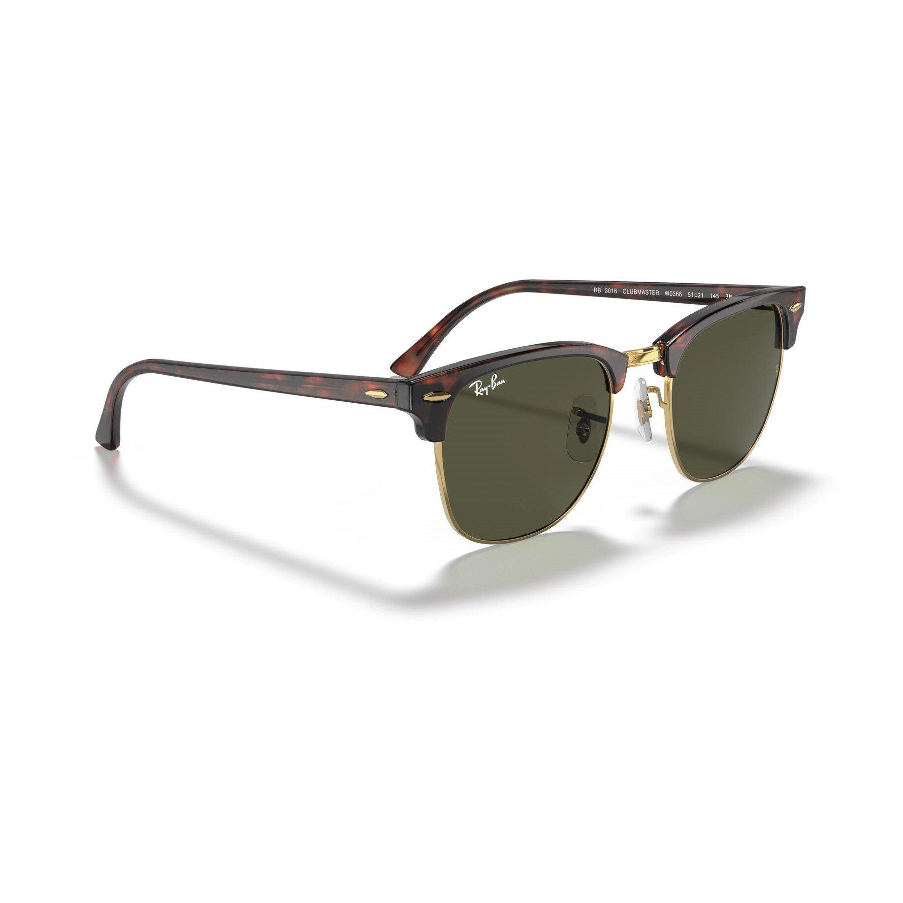 Mock Tortoise - Ray-Ban - Men's Metal Clubmaster Sunglasses - 4