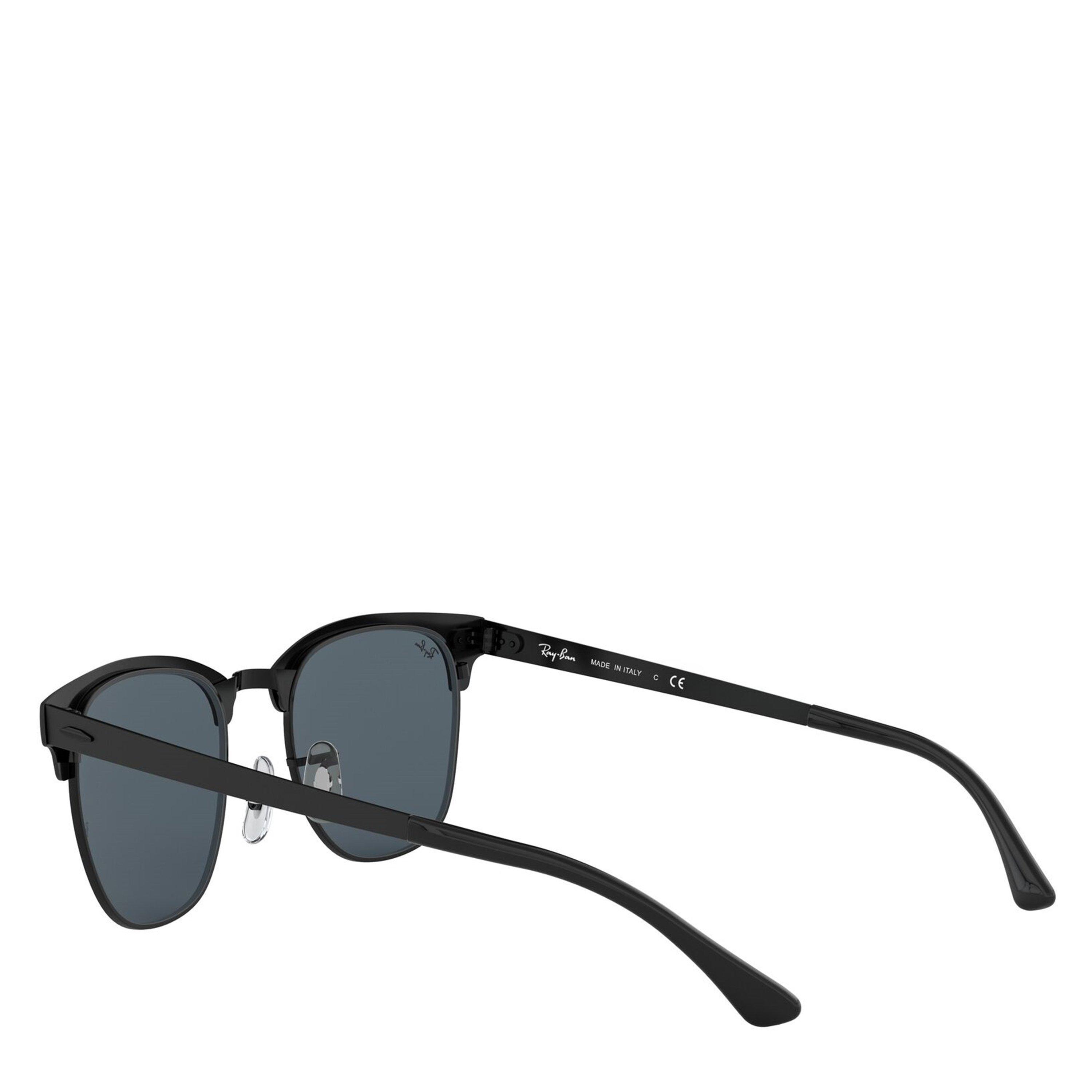 Matte Black - Ray-Ban - Men's Metal Clubmaster Sunglasses - 5