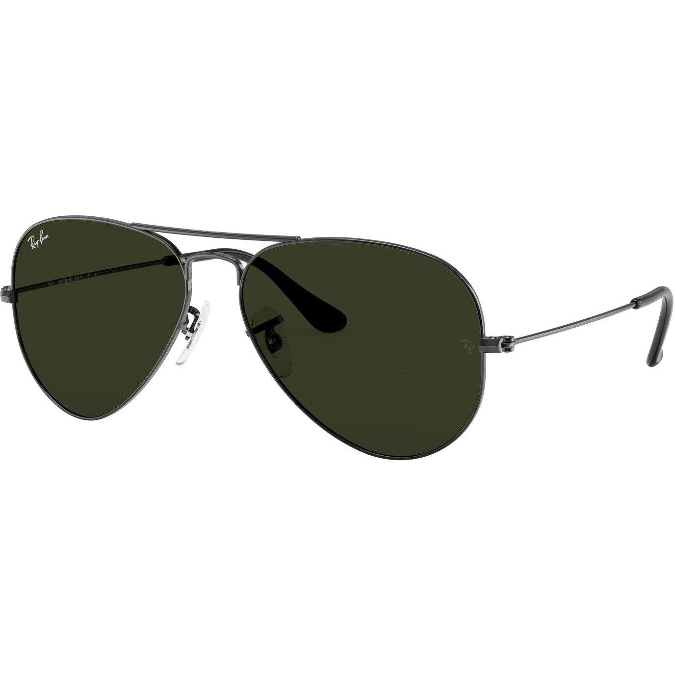 Gunmetal - Ray-Ban - Unisex Adults Rayban Aviator Sunglasses - 3