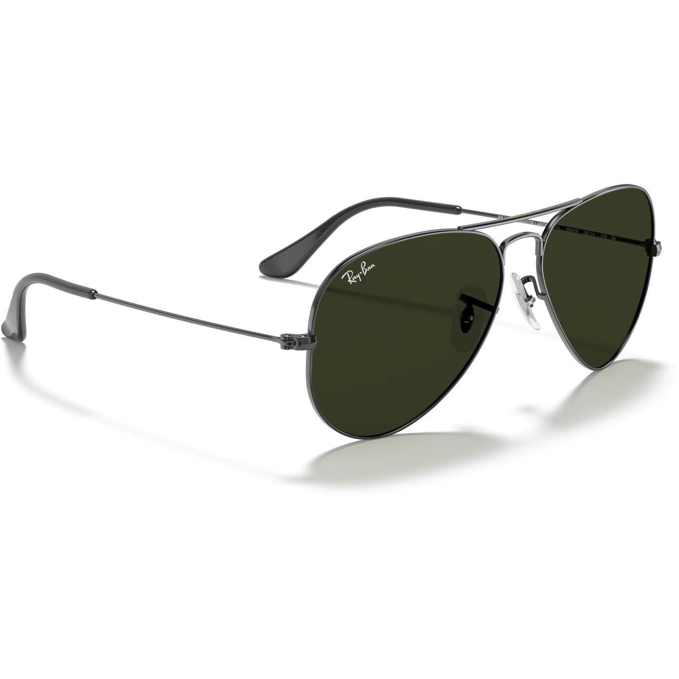 Gunmetal - Ray-Ban - Unisex Adults Rayban Aviator Sunglasses - 4