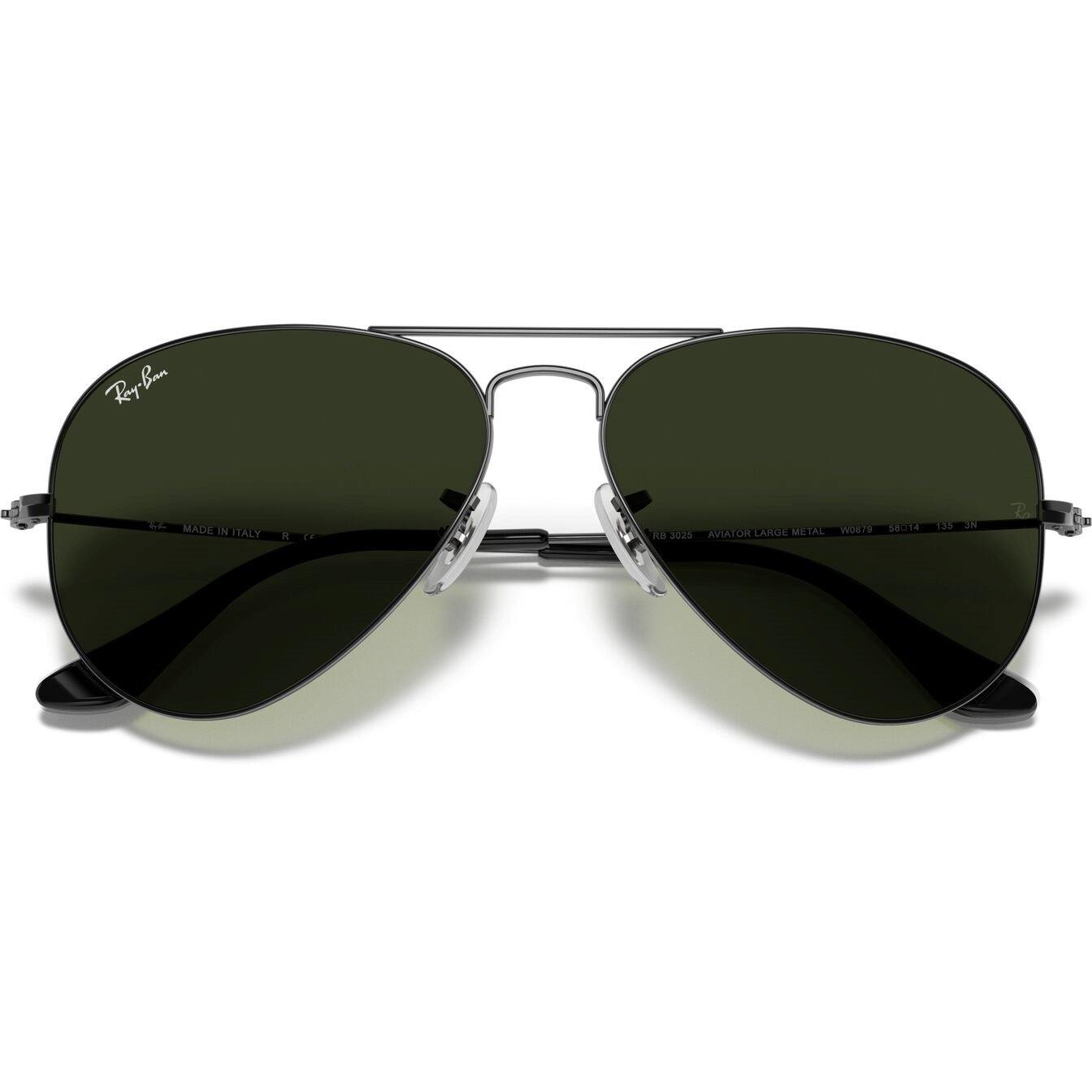 Gunmetal - Ray-Ban - Unisex Adults Rayban Aviator Sunglasses - 6