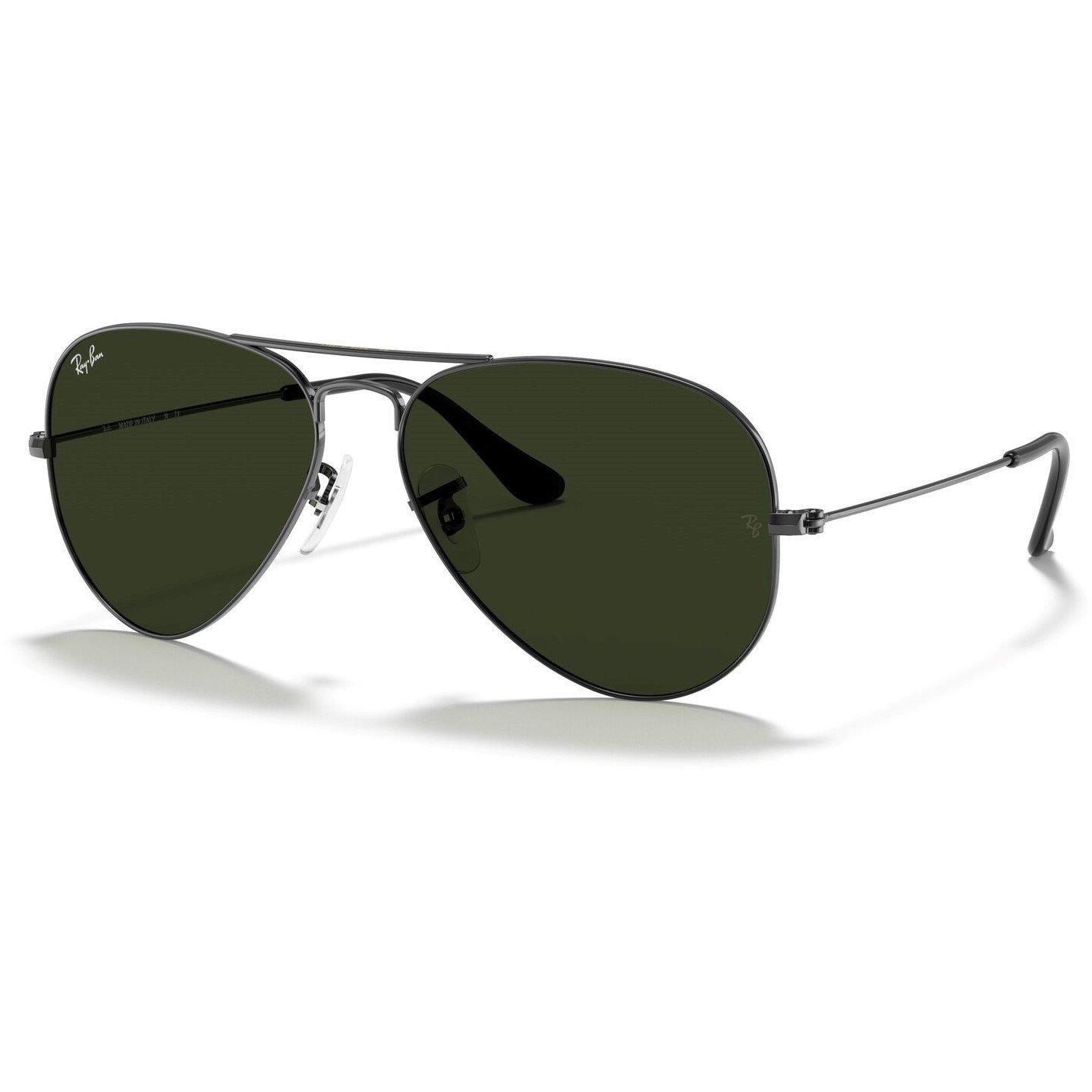 Gunmetal - Ray-Ban - Unisex Adults Rayban Aviator Sunglasses - 9