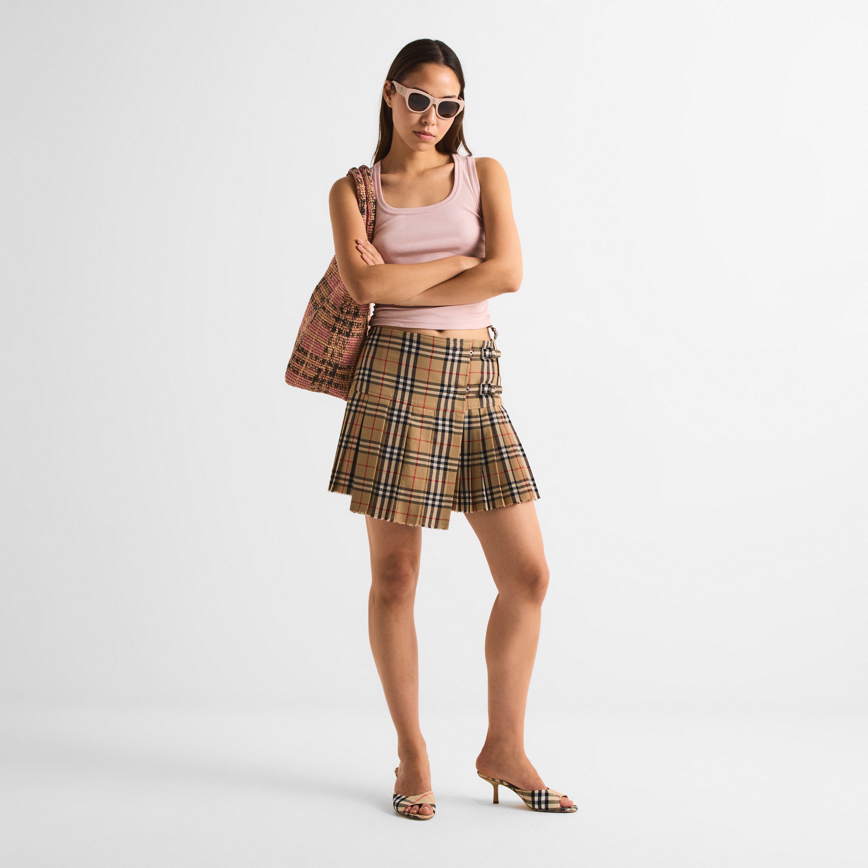 Pink/Brown - Burberry - Womens EKD Sunglasses - 6