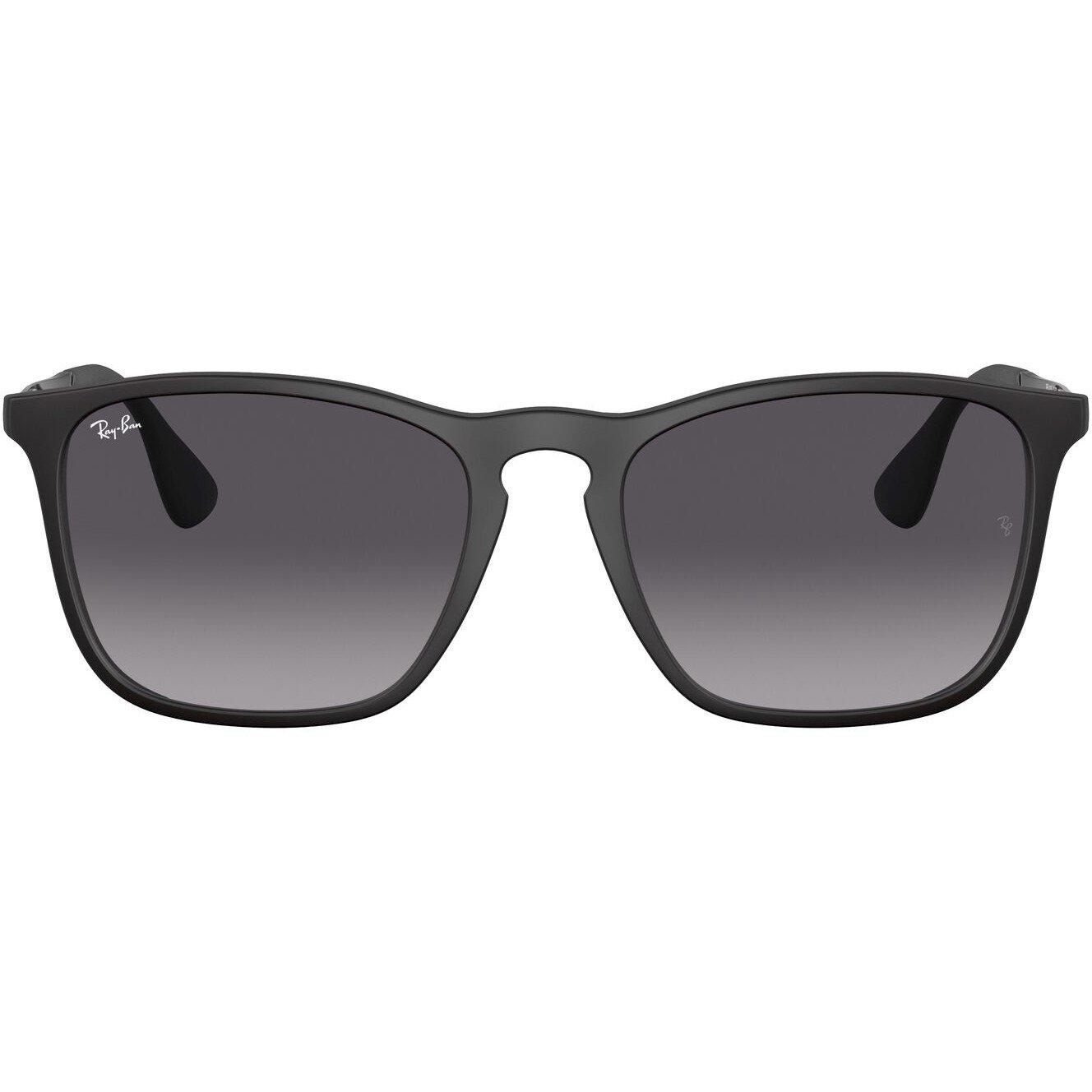 Rubber Black - Ray-Ban - Rubber Black 0rb4187 Square Sunglasses - 2