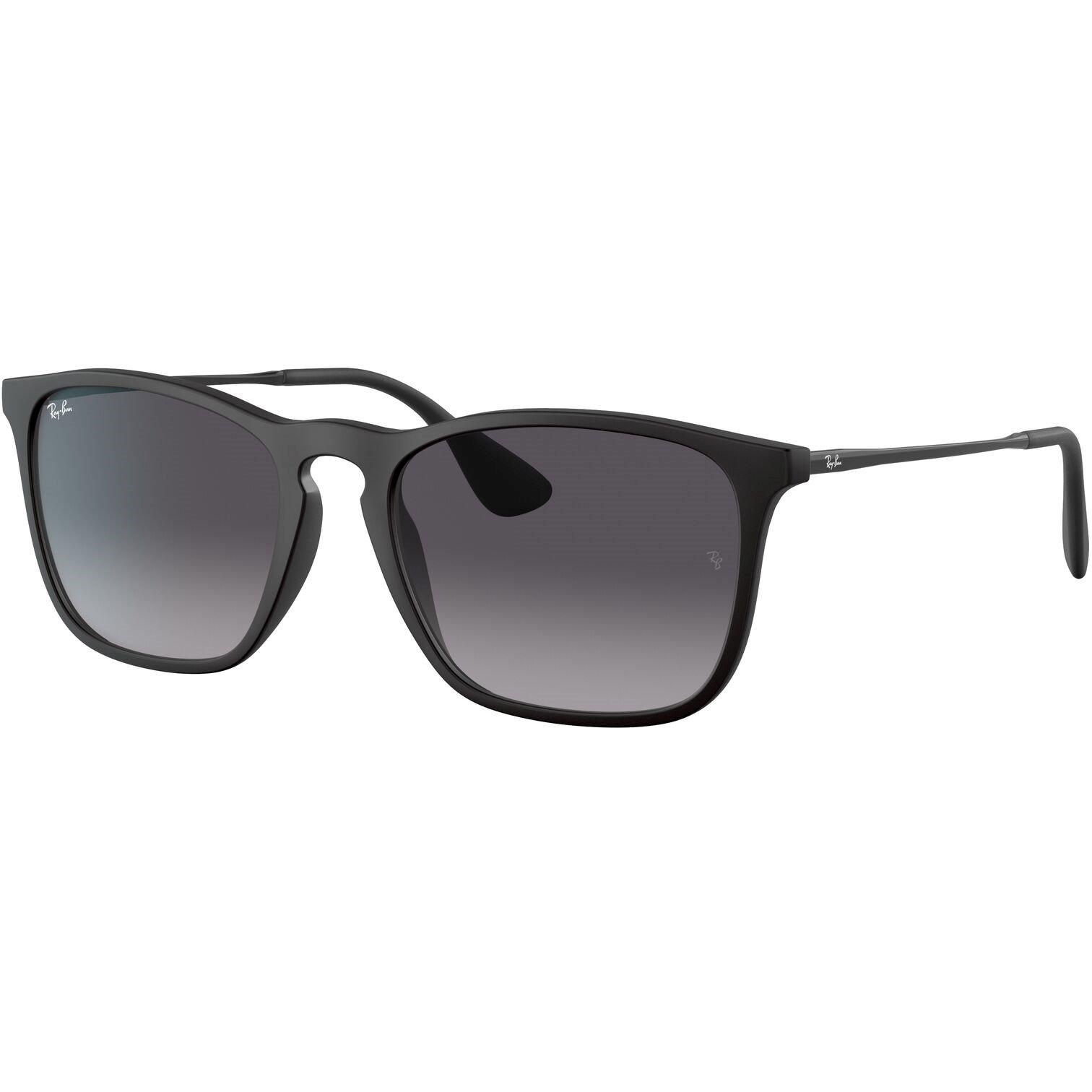 Rubber Black - Ray-Ban - Rubber Black 0rb4187 Square Sunglasses - 3