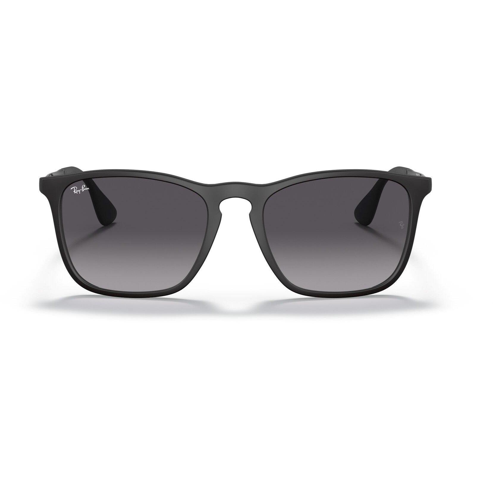 Rubber Black - Ray-Ban - Rubber Black 0rb4187 Square Sunglasses - 7