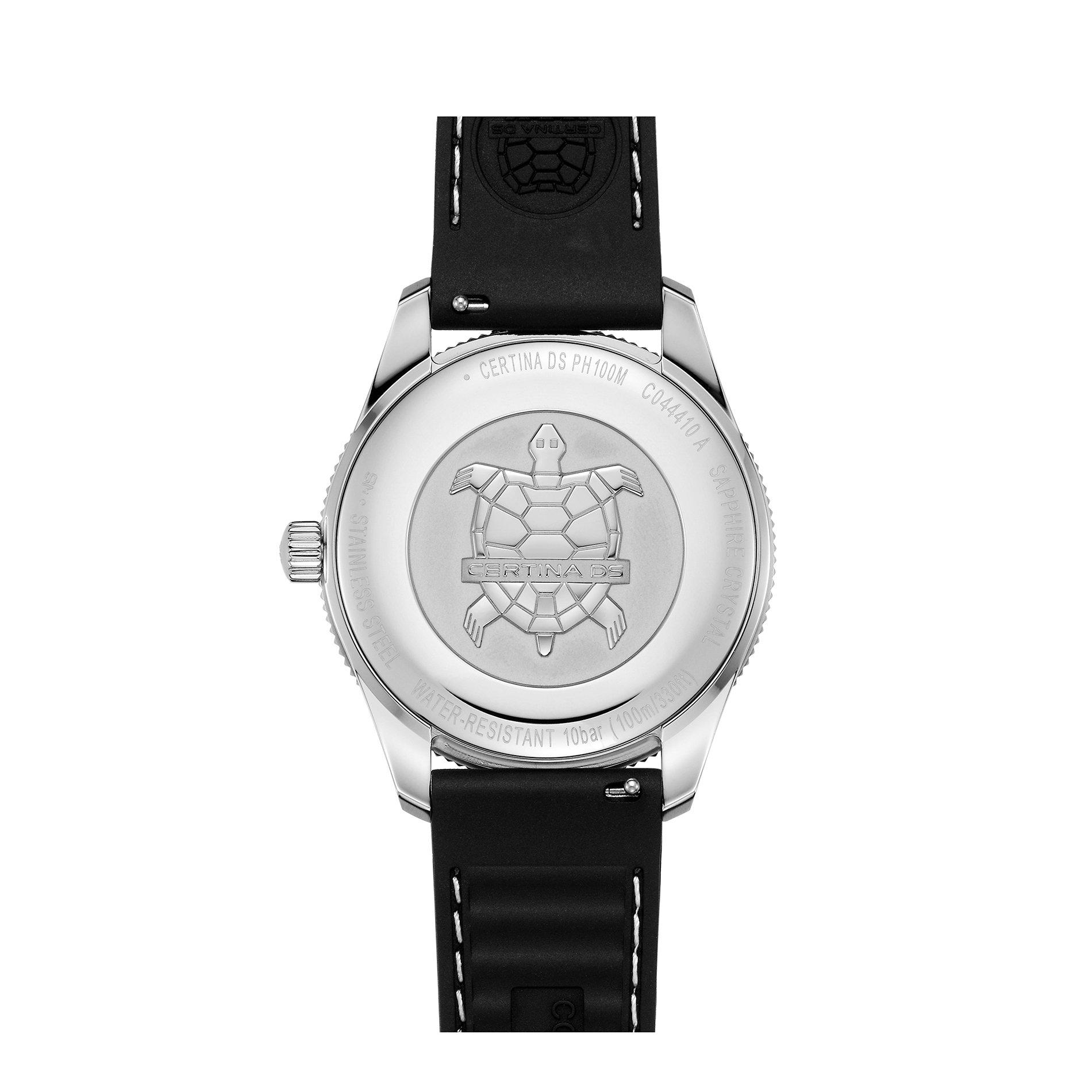 Black/Silver - Certina - Men's Analogue Quartz Watch - 3