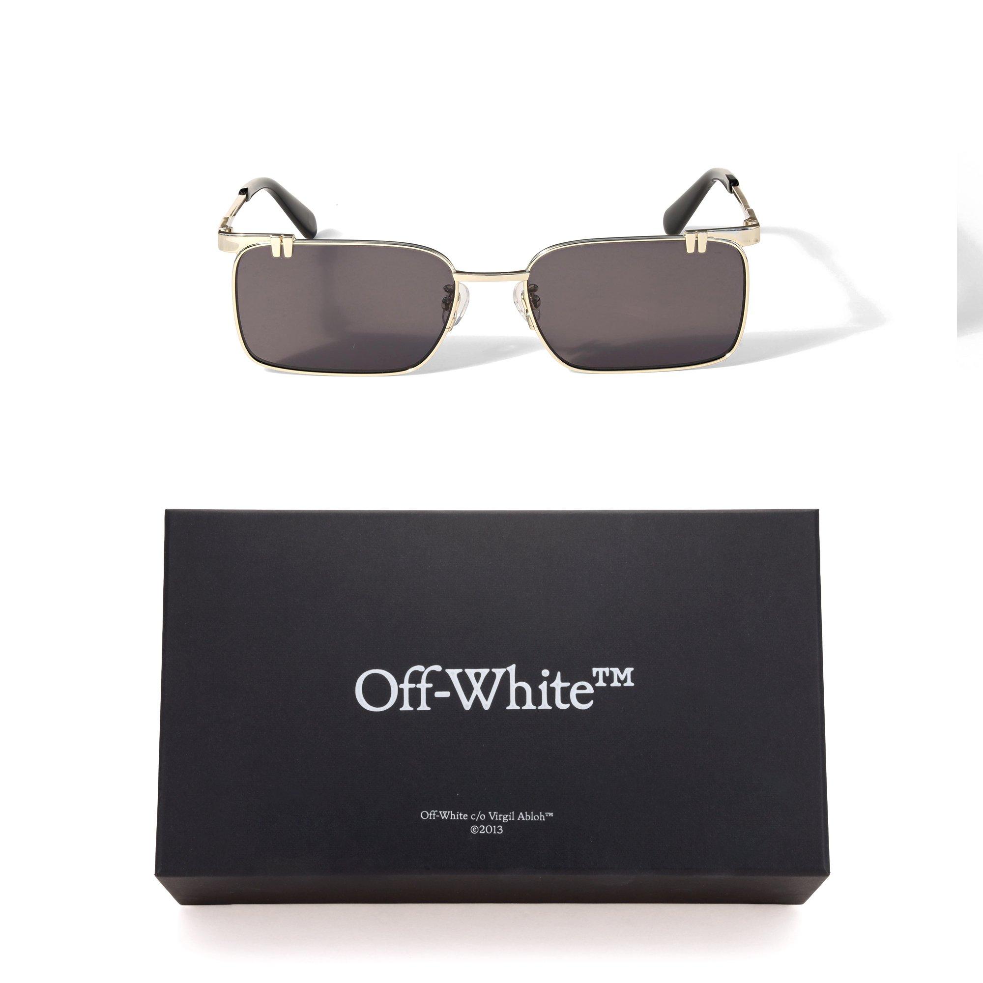 Gold/Grey - Off White - Off Whi Metal Sungla Sn64 - 3