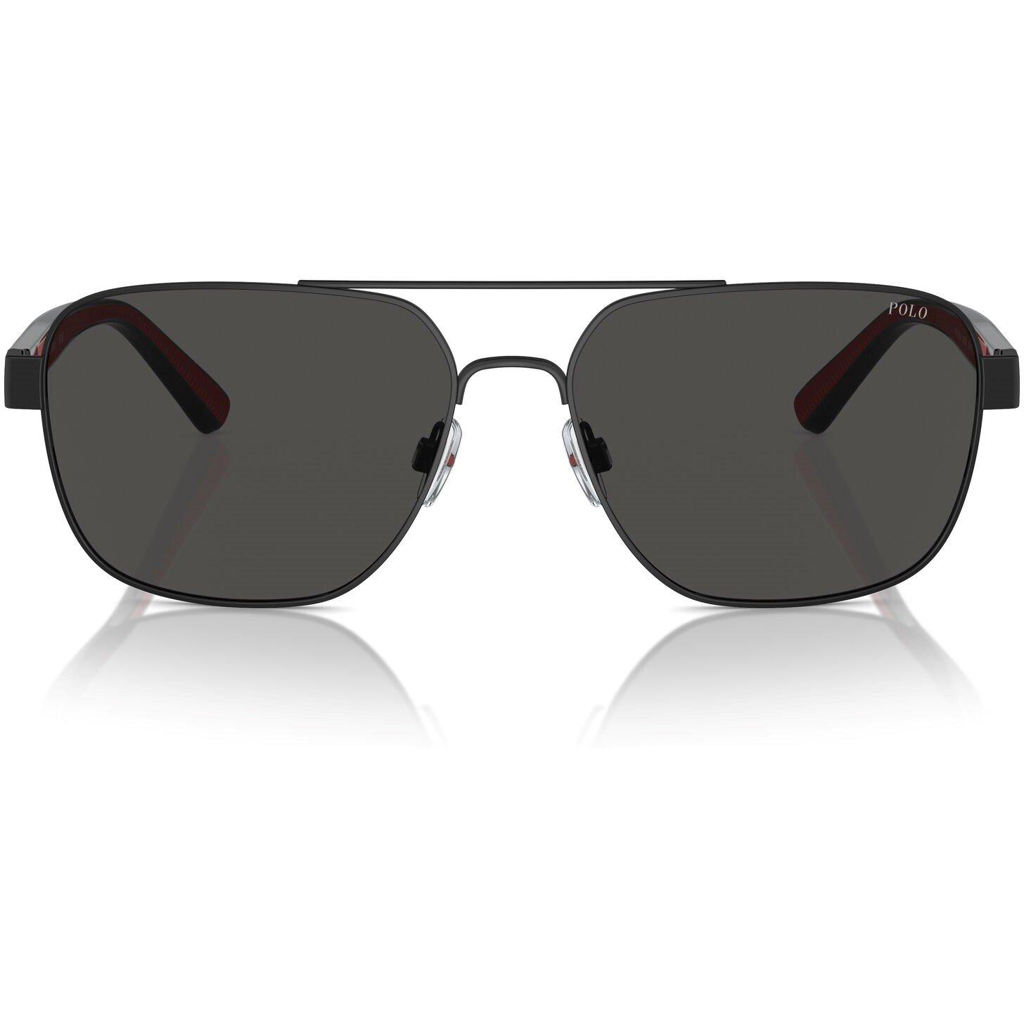 Matte Black - Polo Ralph Lauren - Men's Aviator Sunglasses - 5