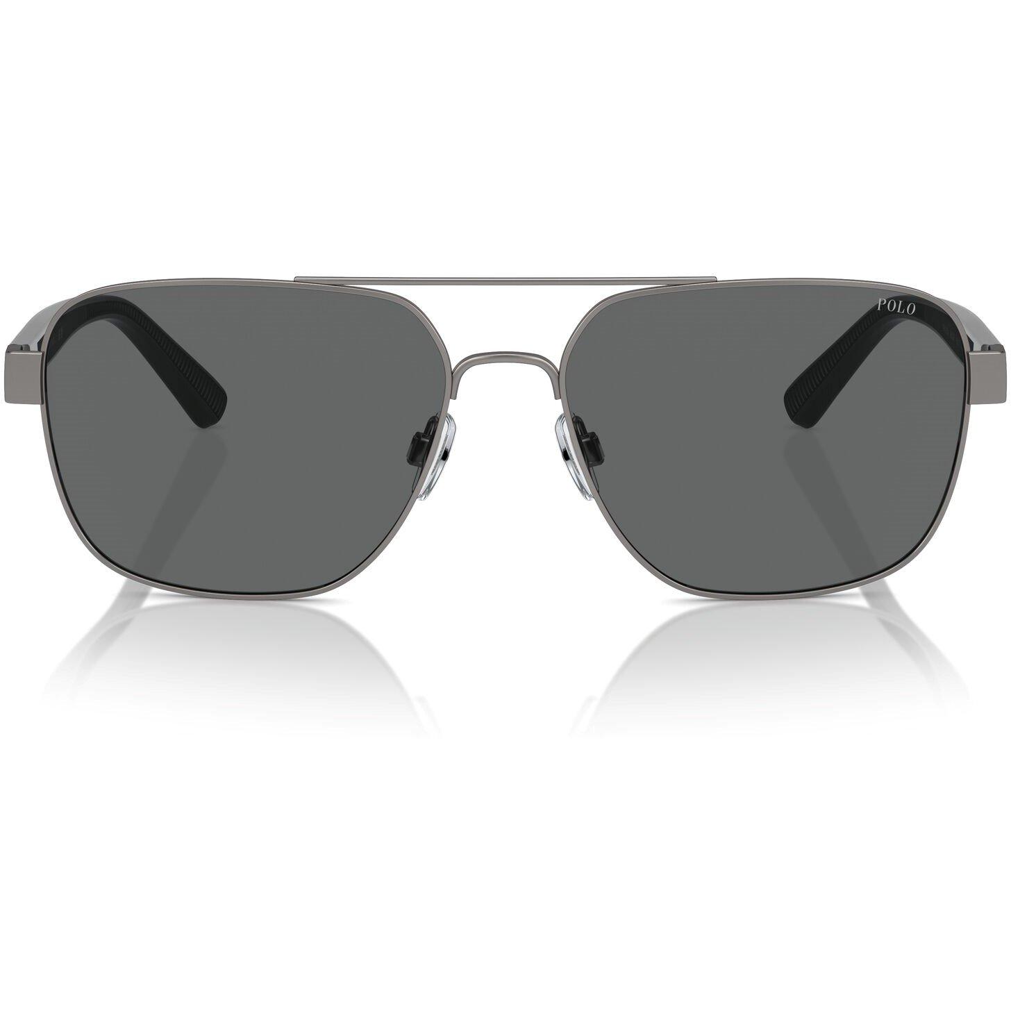 Matte Gunmetal - Polo Ralph Lauren - Men's Aviator Sunglasses - 5