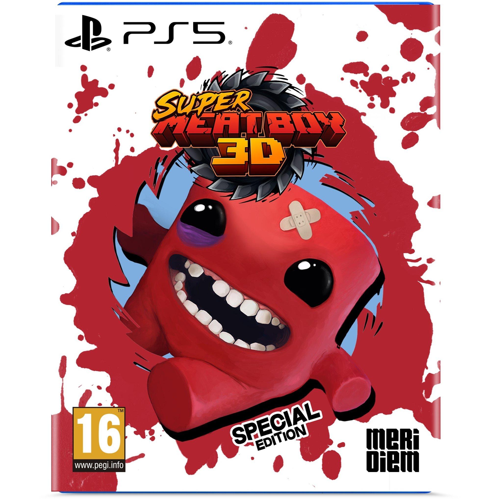 PS5 - Contact Sales - Super Meat Boy 3D Special Edition - 1