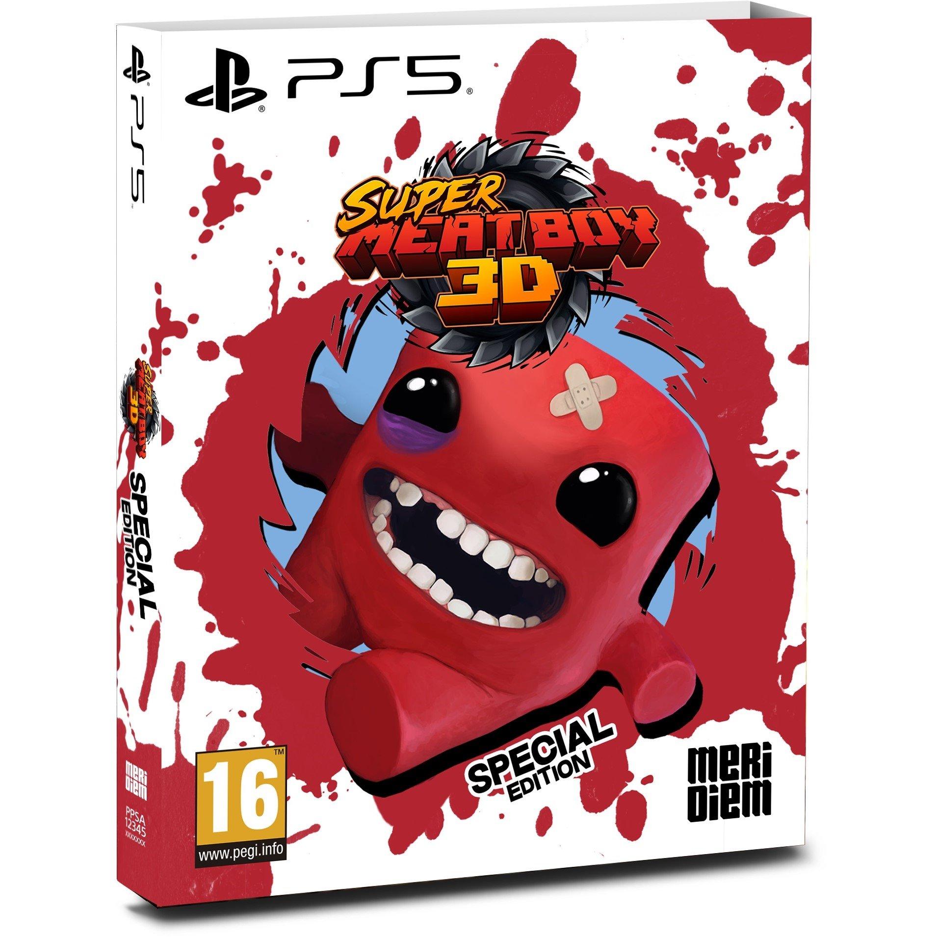 PS5 - Contact Sales - Super Meat Boy 3D Special Edition - 2