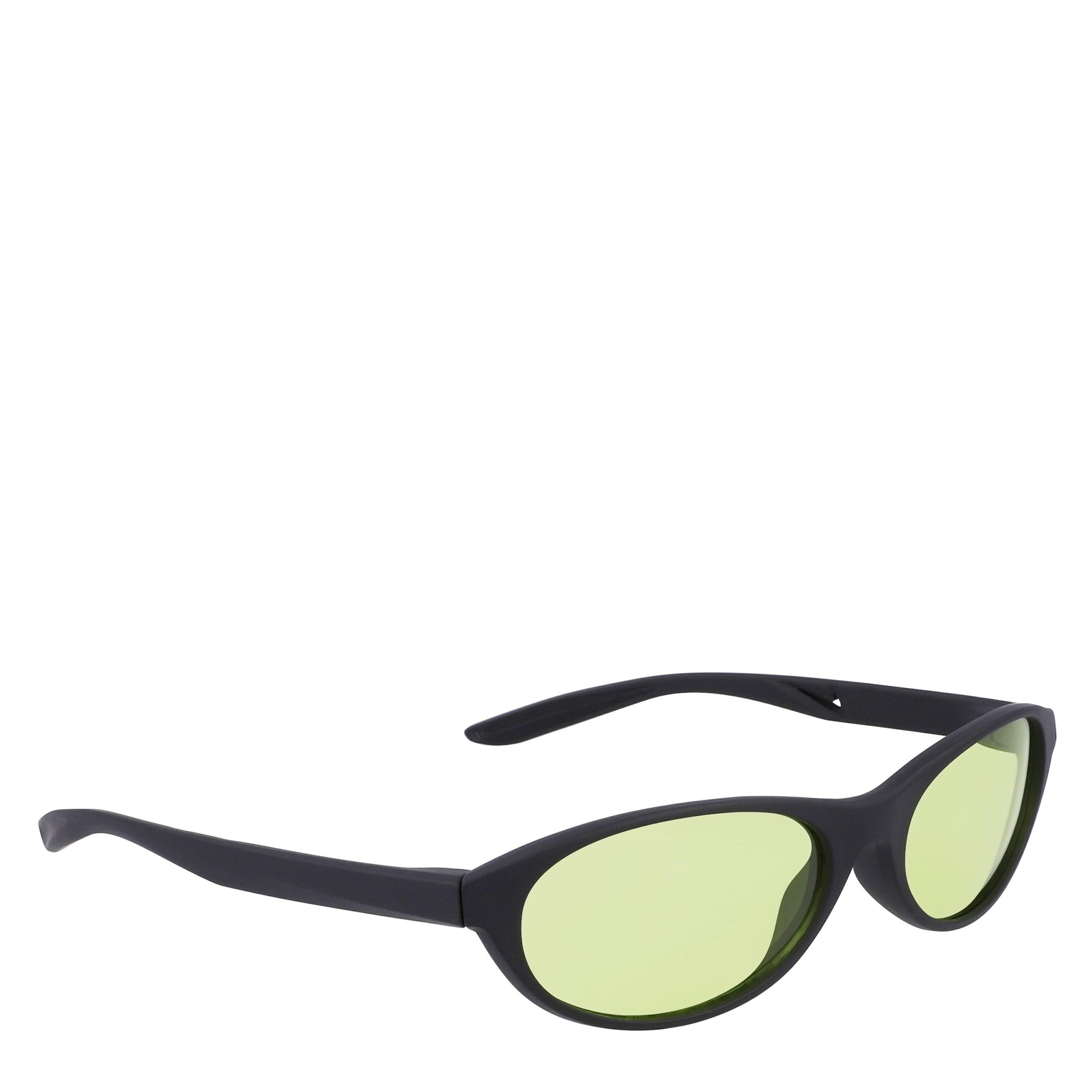 Nike  Retro E Oval Sunglasses - Matte Blk/Volt