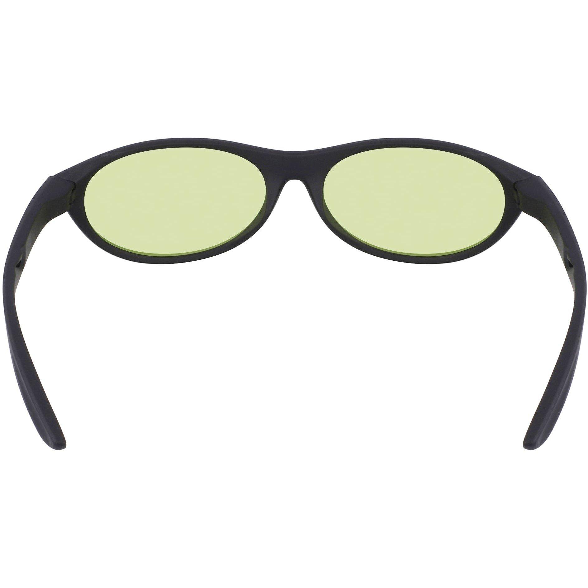 Matte Schwarz/Volt - Nike - Retro E Oval Sunglasses - 6
