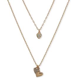 DKNY 2 Heart Pendant Ld53