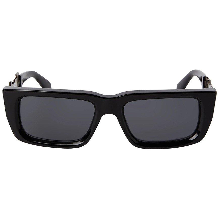 Black Dark Grey - Palm Angels - Men's Milford Rectangle Sunglasses - 1