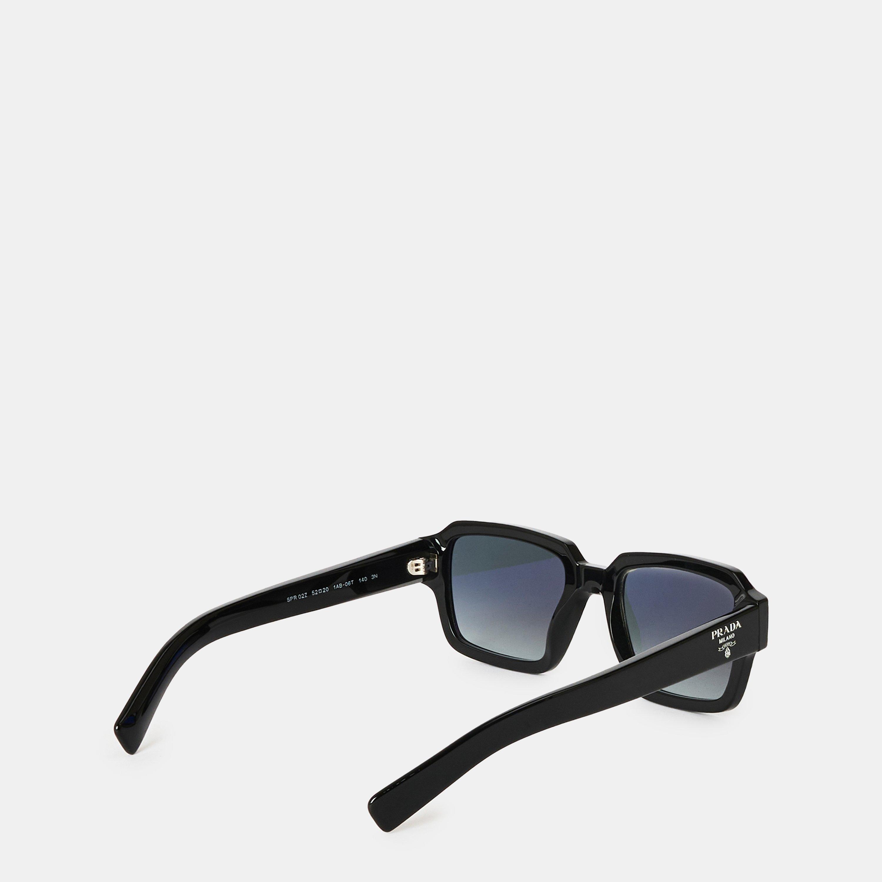 Black - Prada - Men's Square Sunglasses - 2