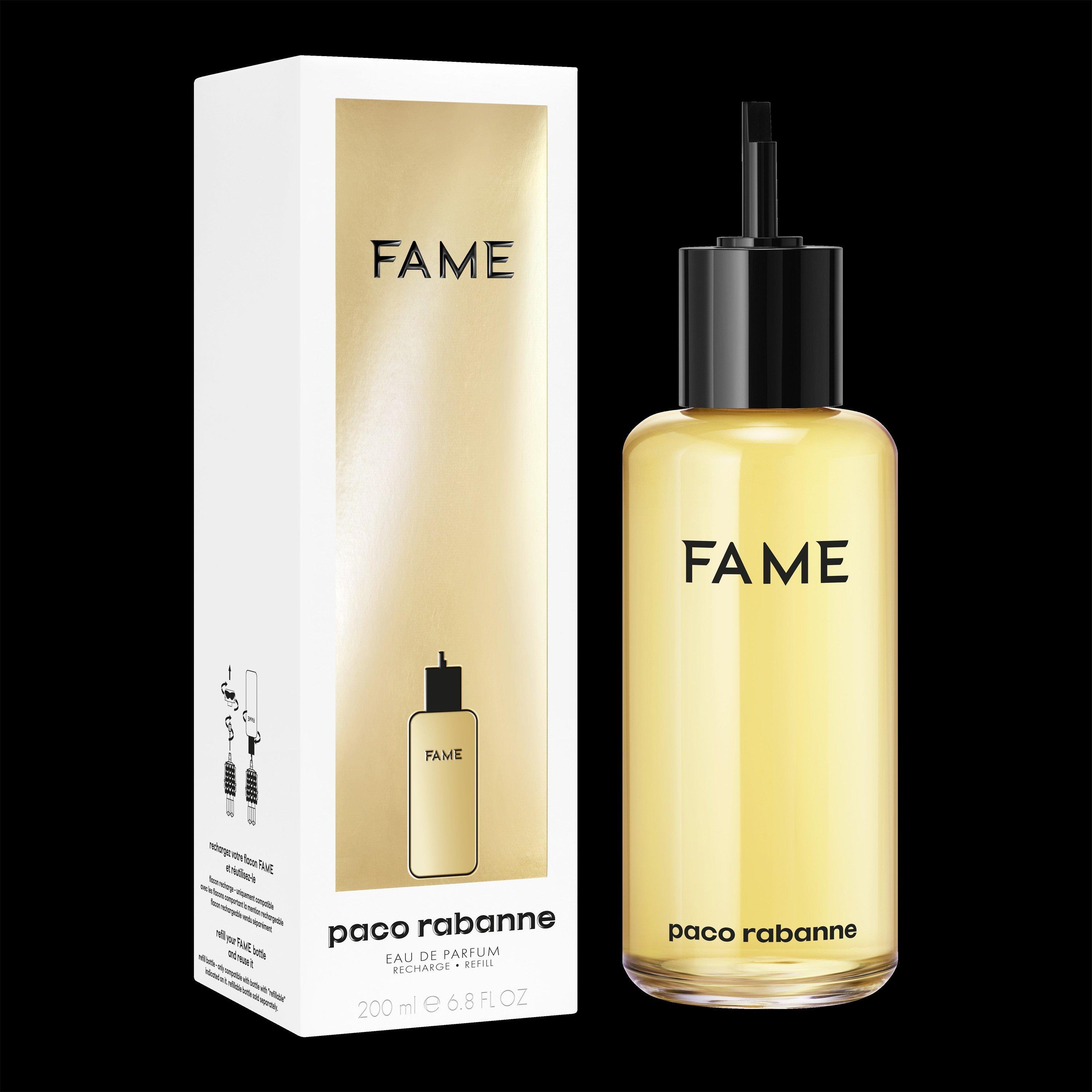 Clear - Rabanne - Fame Eau De Parfum Refill Bottle 200ml - 2