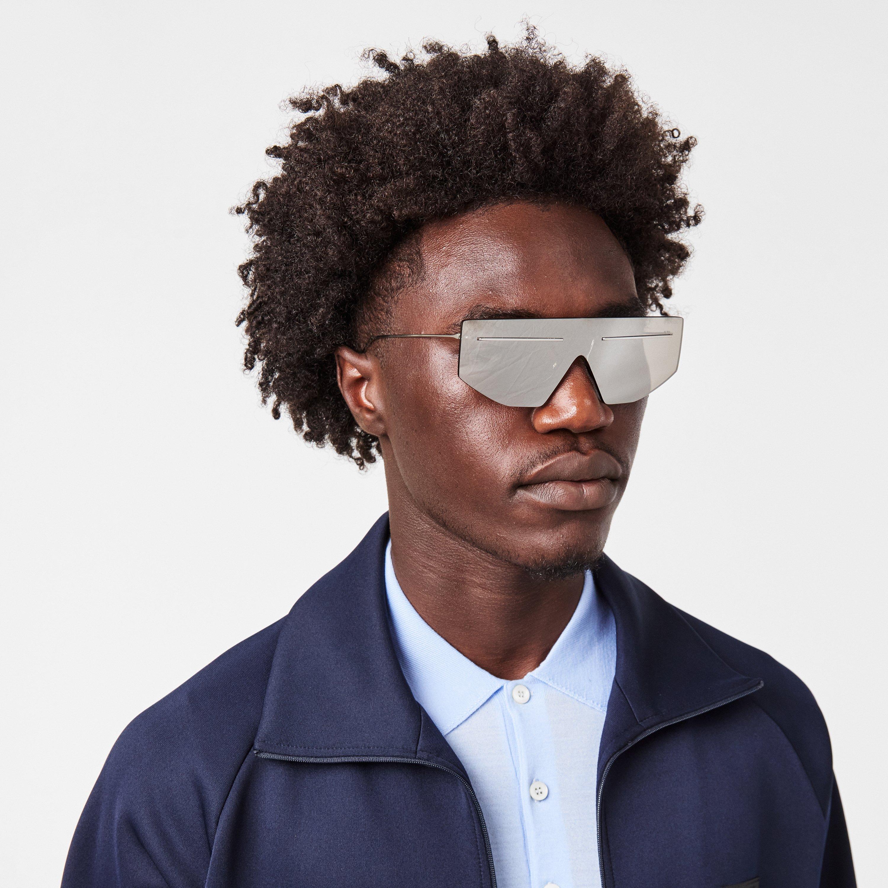 Silver - Prada - D-Frame Sunglasses - 3