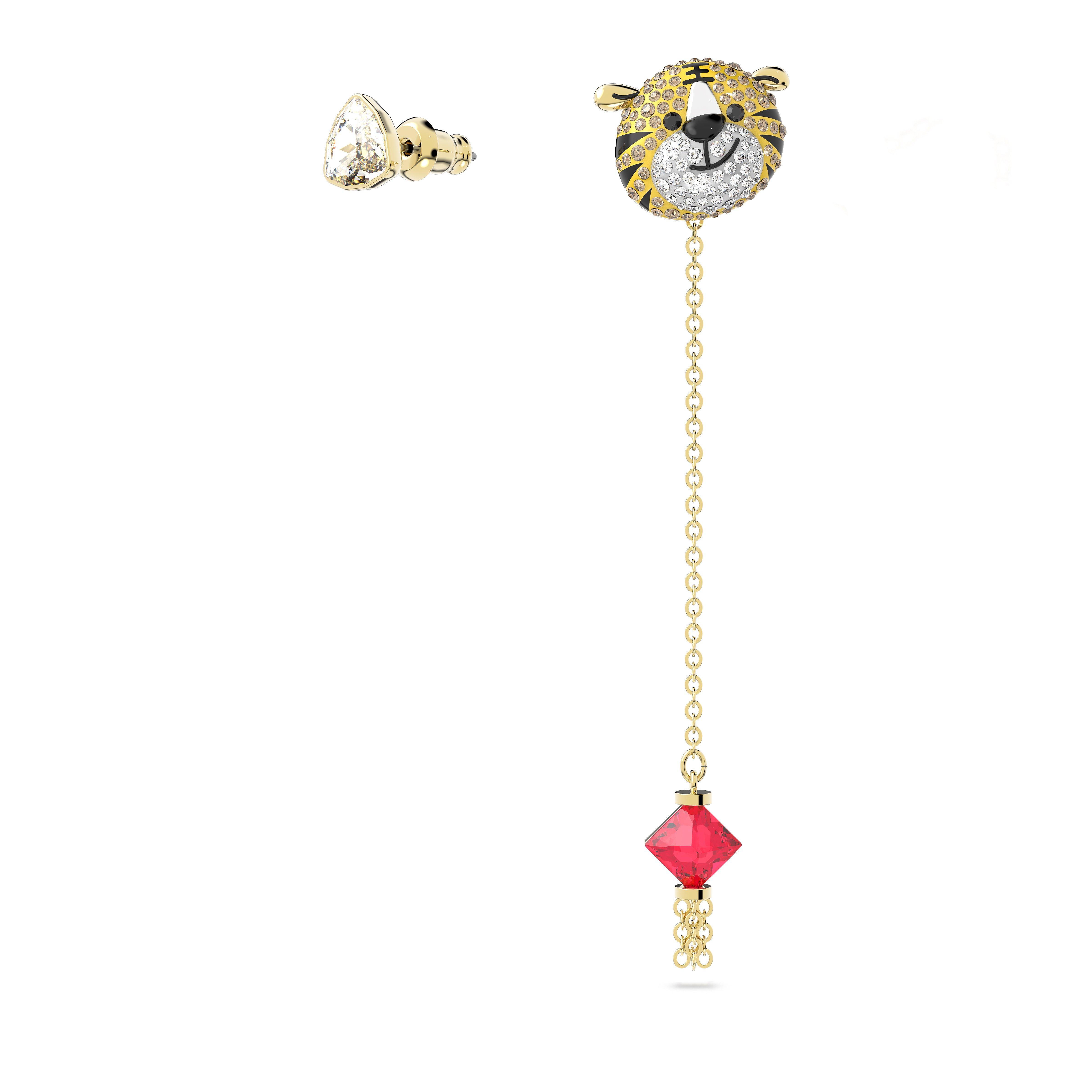 LMUL/GOS - Swarovski - Women's Z Tiger Pendant Necklace - 2