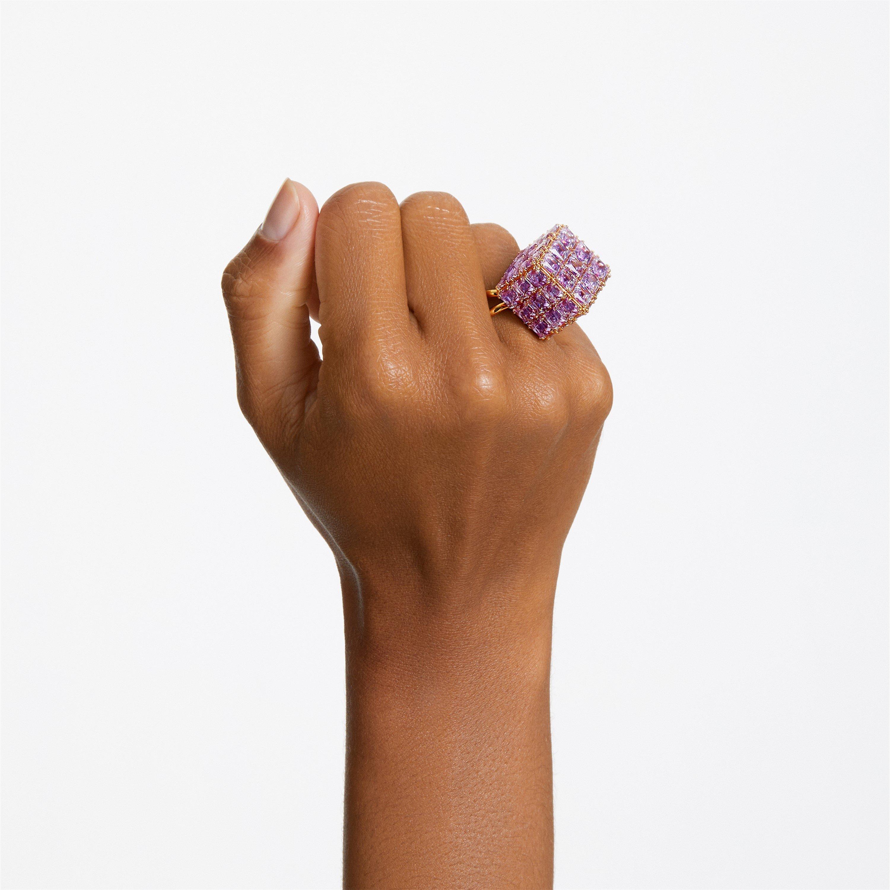  BLU/RHS - Swarovski - Women's Swan Pendant Necklace - 2