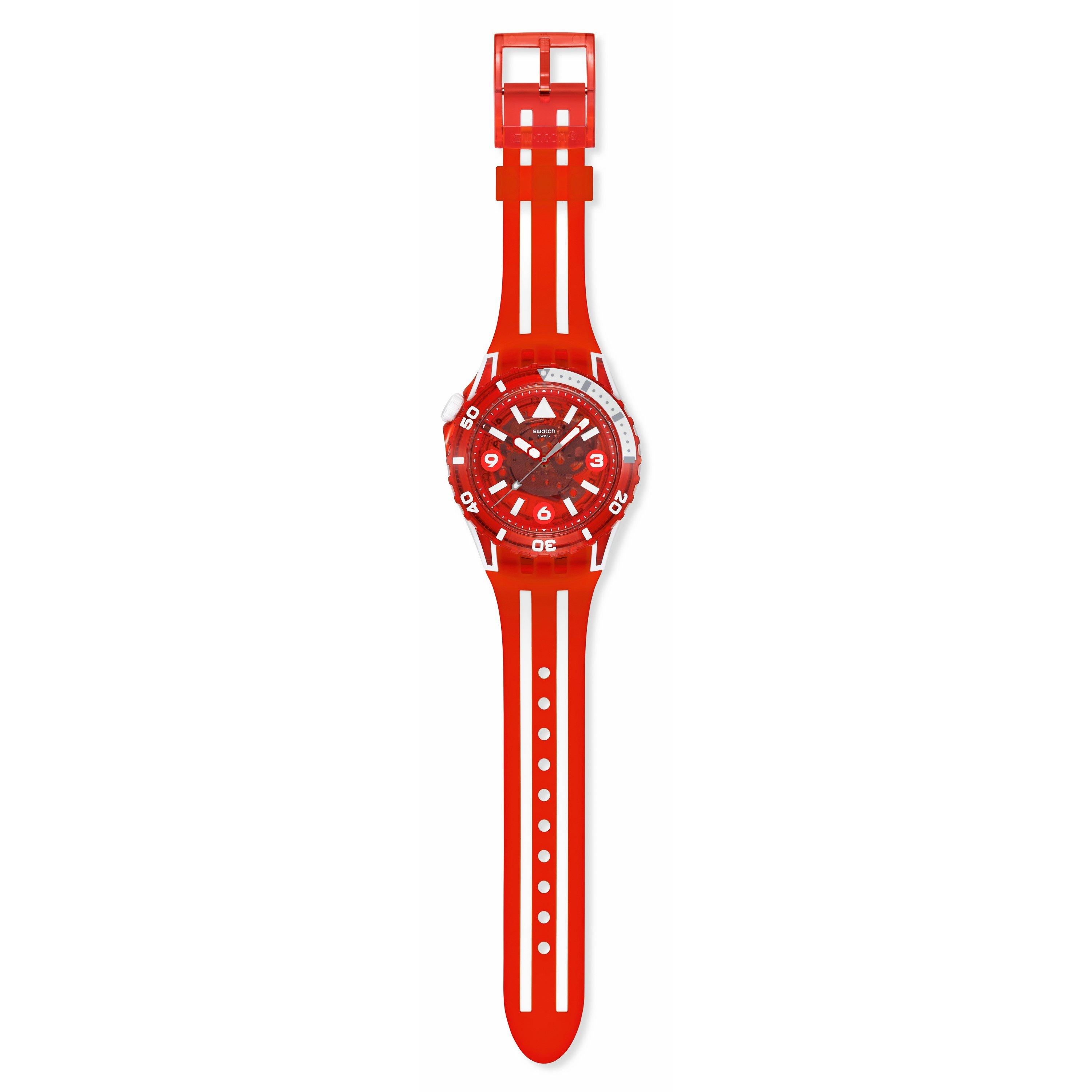 Lion Mane - Swatch - Scubaqua Water Resistant Analogue Quartz Watch - 4