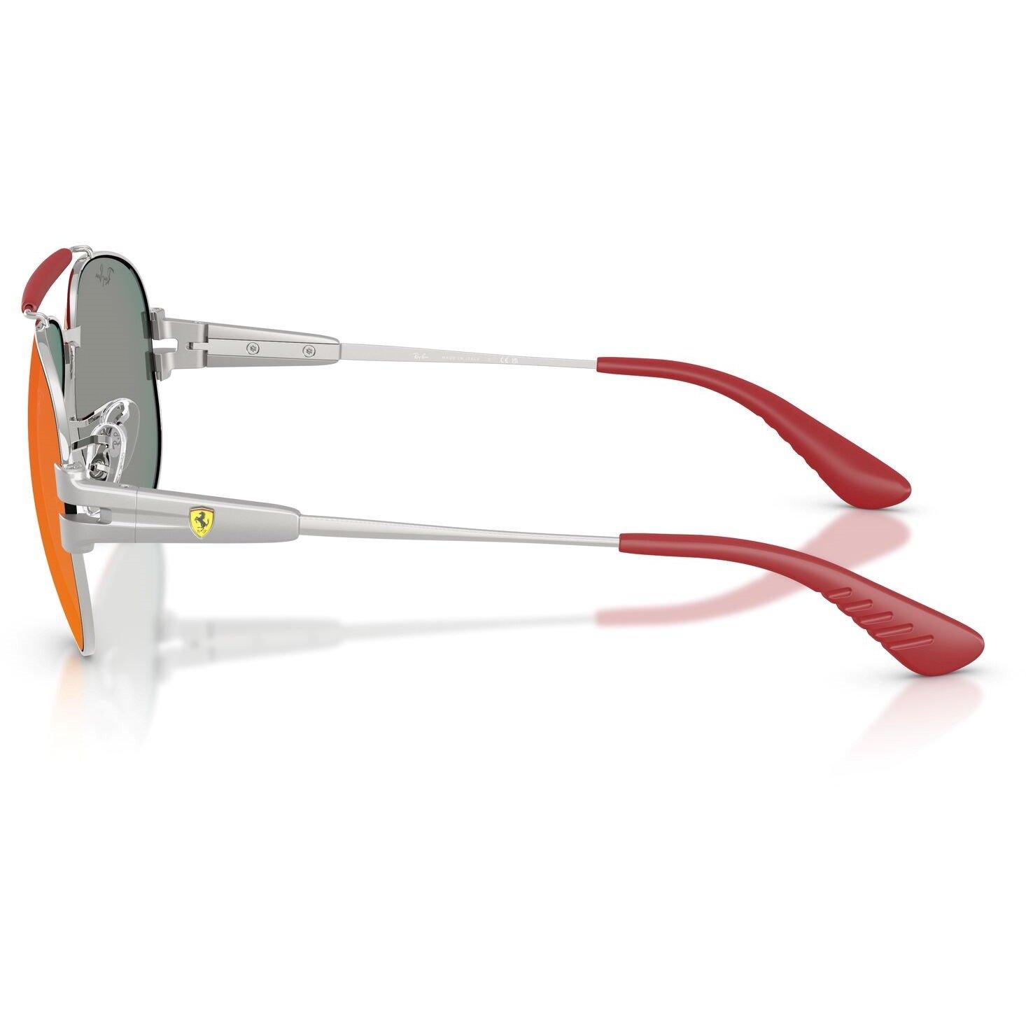 Silver - Ray-Ban - Men's Rayban Aviator Sunglasses - 7