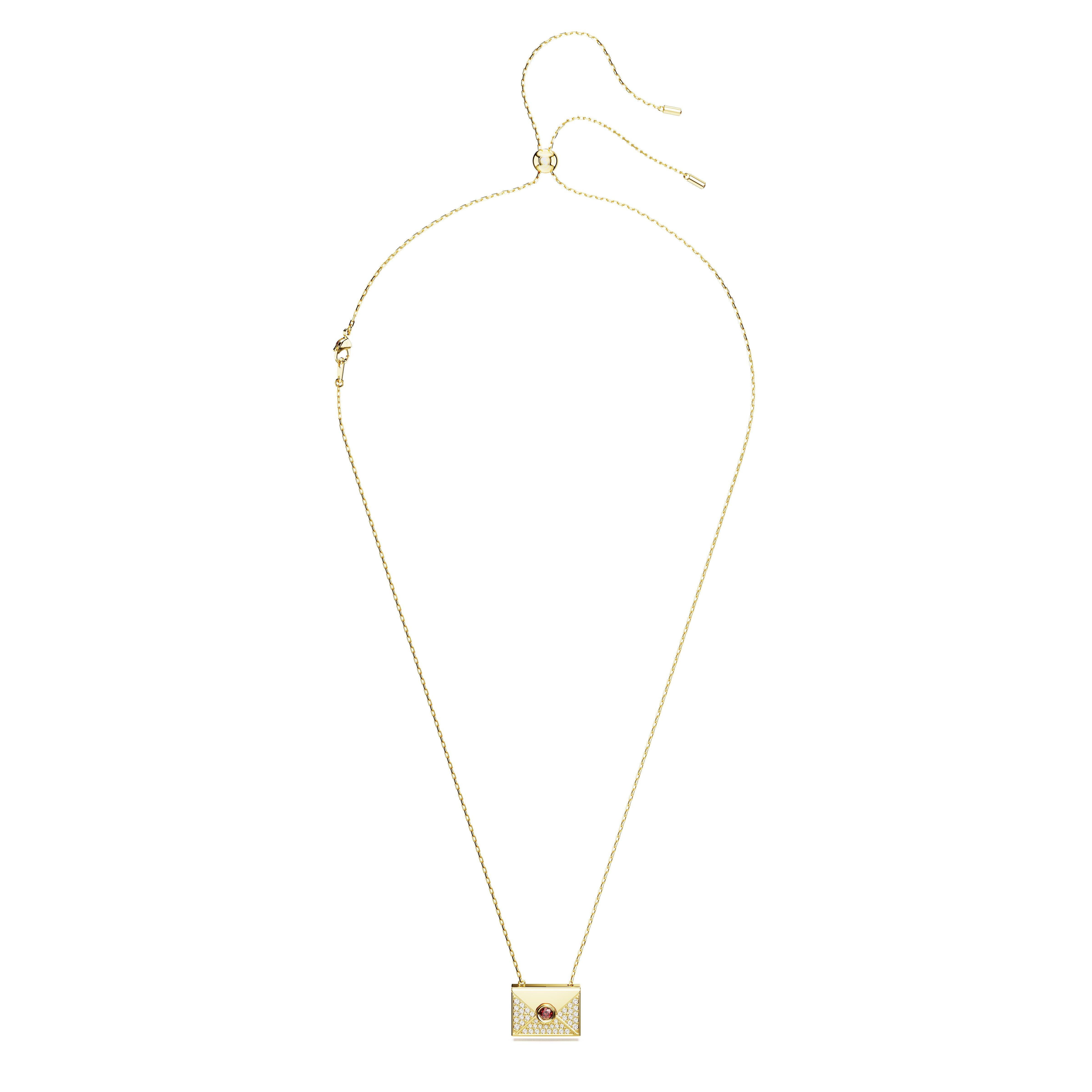 CRY/REDT/GOS - Swarovski - Letra Necklace - 3