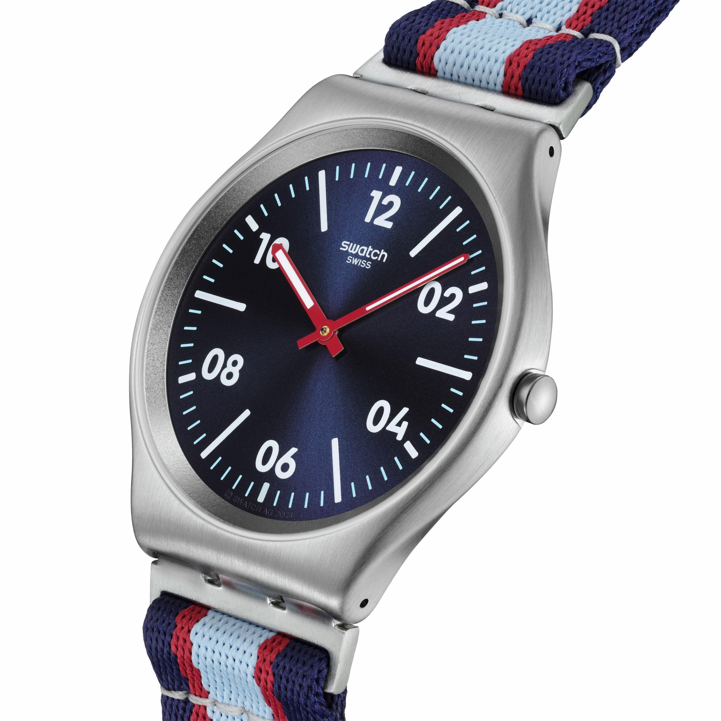 Beside The Sea - Swatch - Men's Skin Irony 42 Analogue Quartz Watch - 3