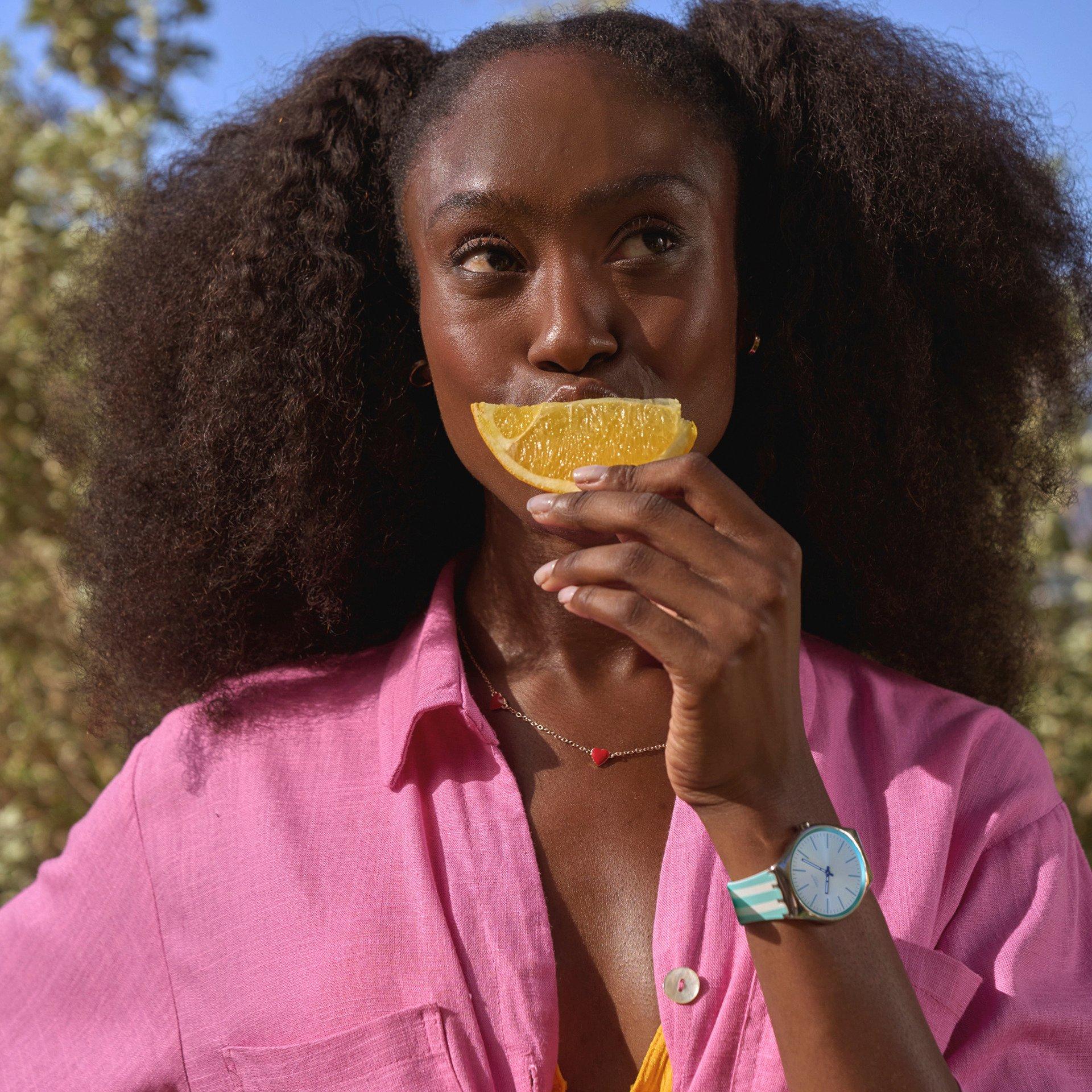 Beach Hour - Swatch - Unisex Adults Skin Irony 52 Analogue Quartz Watch - 2