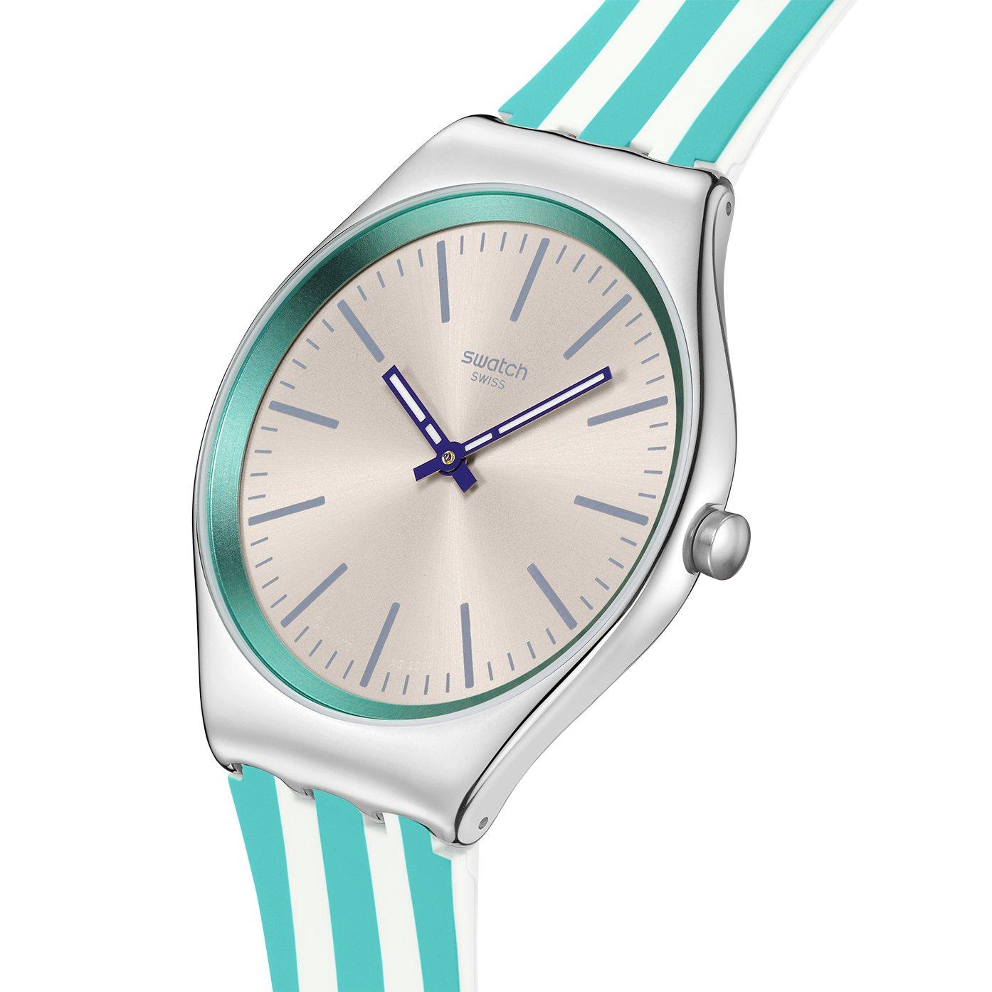 Beach Hour - Swatch - Unisex Adults Skin Irony 52 Analogue Quartz Watch - 3