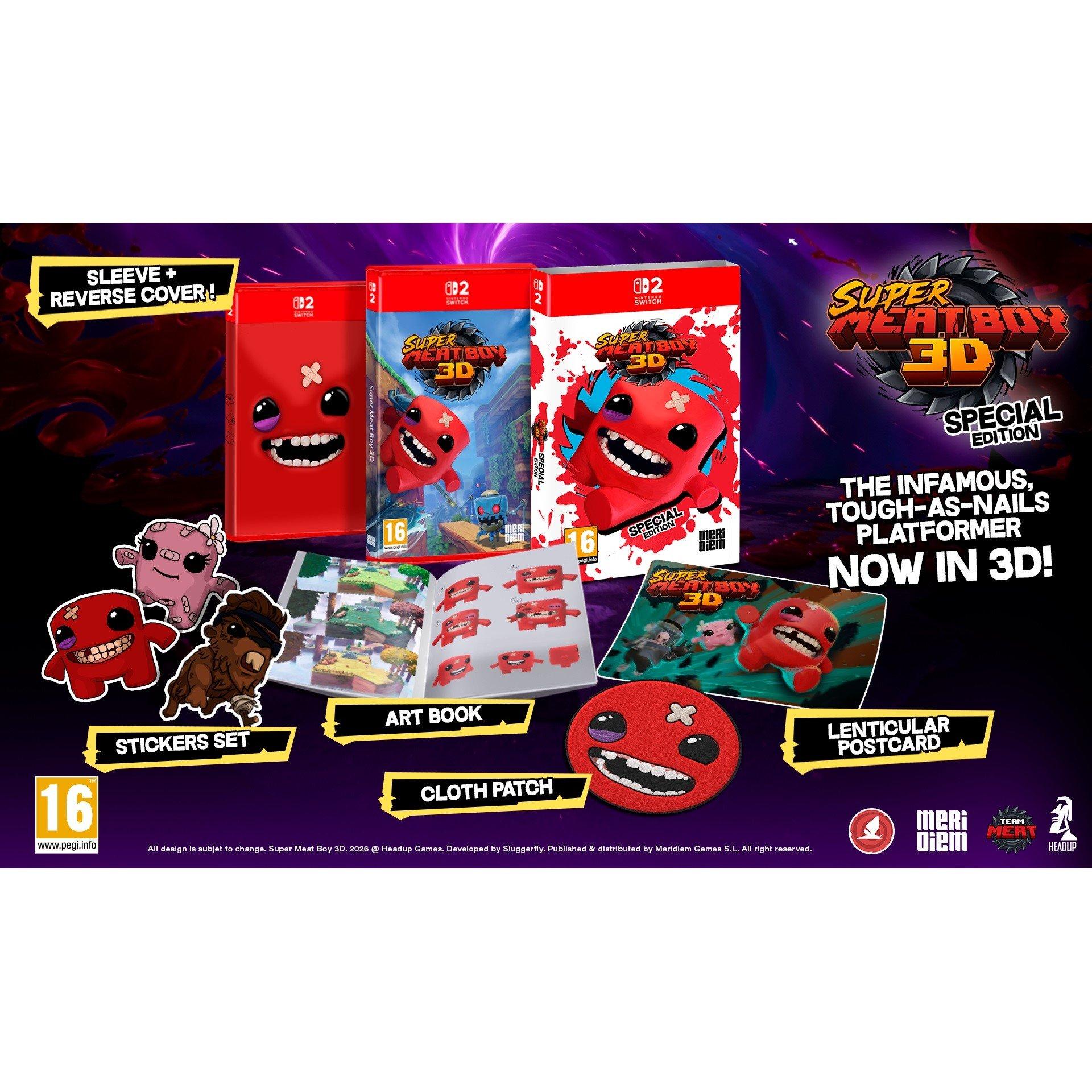 NS2 - Contact Sales - Super Meat Boy 3D Special Edition - 2